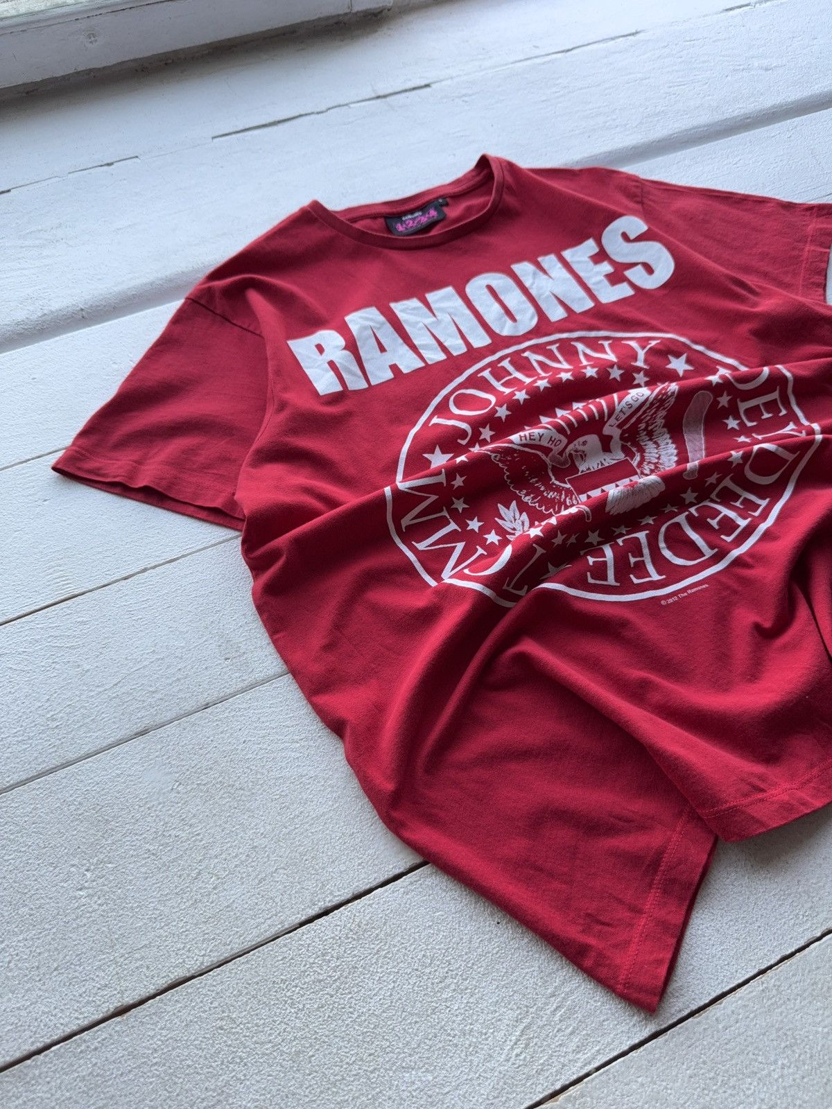 Band Tees VINTAGE 2011 BAND RAMONES Logo MUSIC LEGEND Y2K 90s Style Size US L / EU 52-54 / 3 - 2 Thumbnail