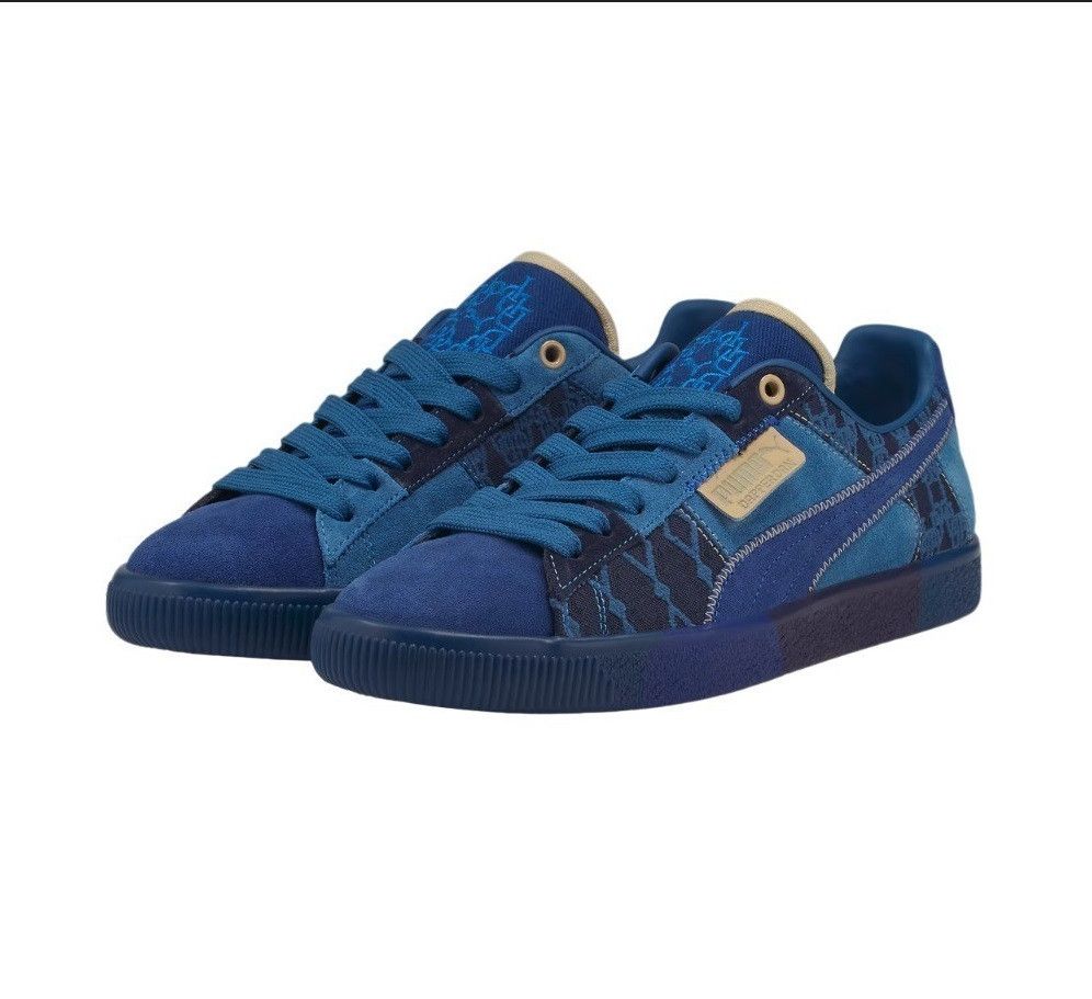 Puma Vintage Puma Unisex X Dapper Dan Clyde Runway Sneakers Size US 11 / EU 44 - 4 Thumbnail