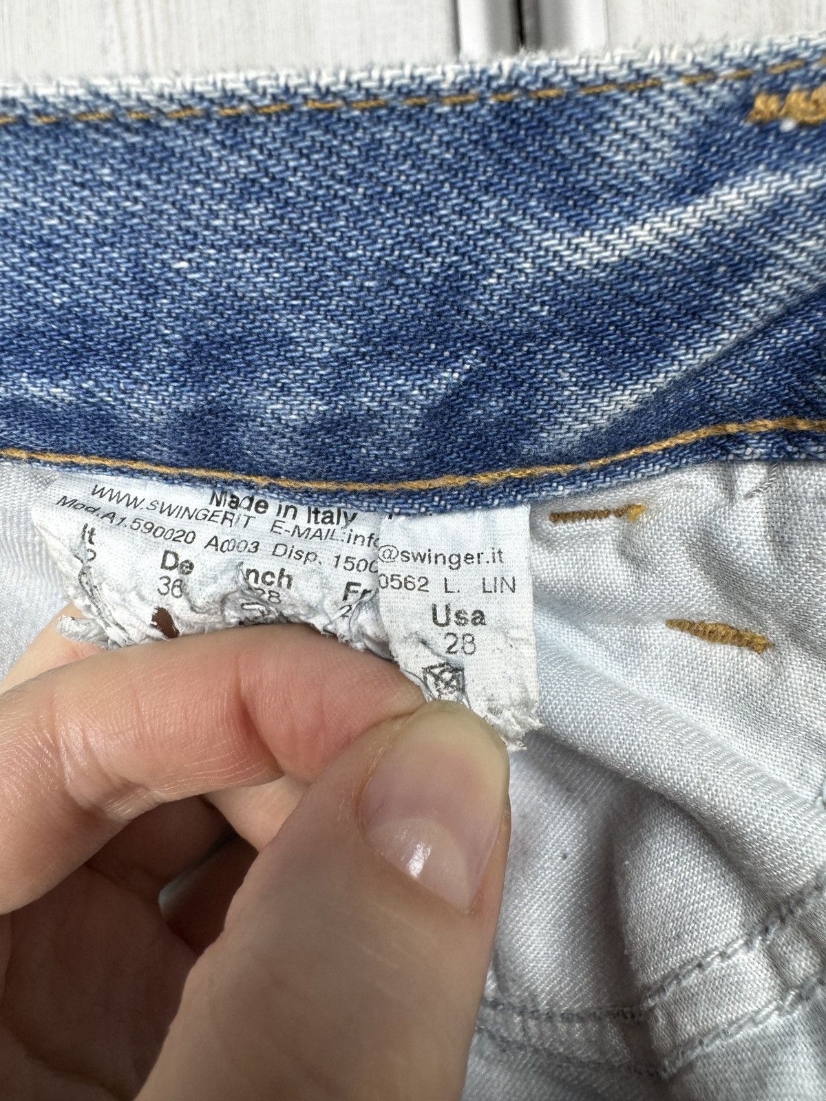 Fendi Fendi Roma made in Italy Jeans Women's size 28 Size 28" / US 6 / IT 42 - 12 Thumbnail