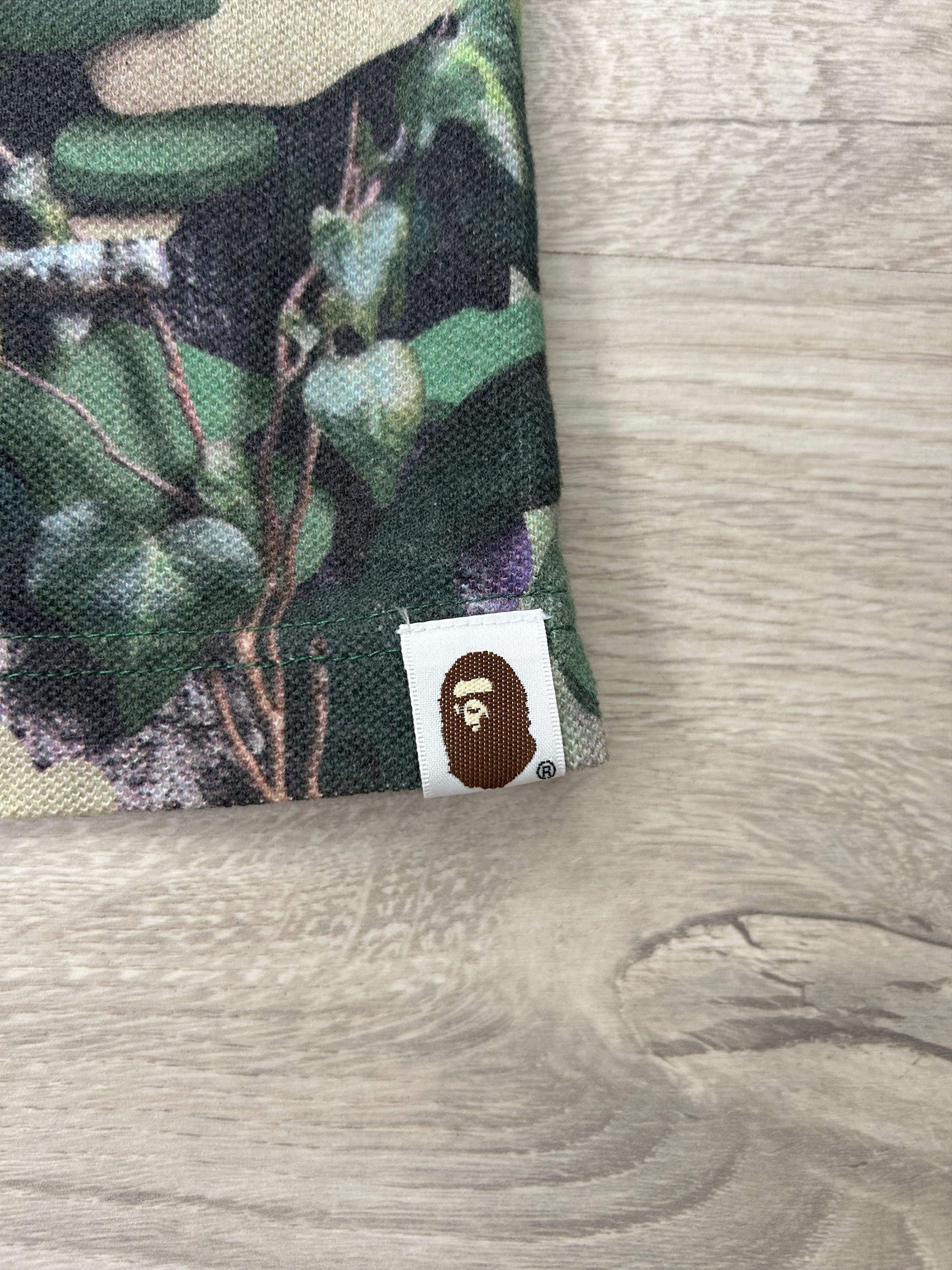 Bape Bape Real Tree Camo Polo Shirt [Size M] Size US M / EU 48-50 / 2 - 8 Thumbnail