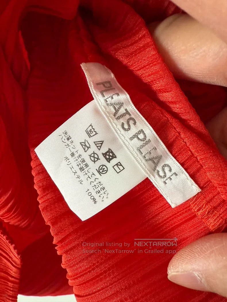 Issey Miyake Issey Miyake Red Dress Size L / US 10 / IT 46 - 3 Thumbnail