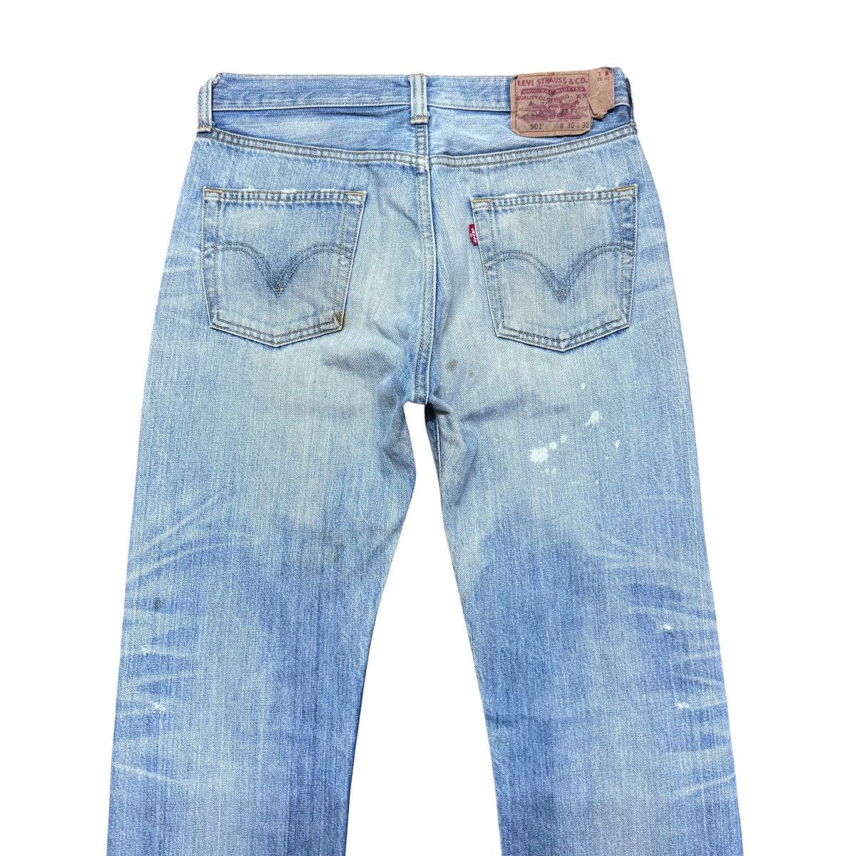 Levi's Levis 501 Distressed Jeans Size US 31 - 11 Thumbnail