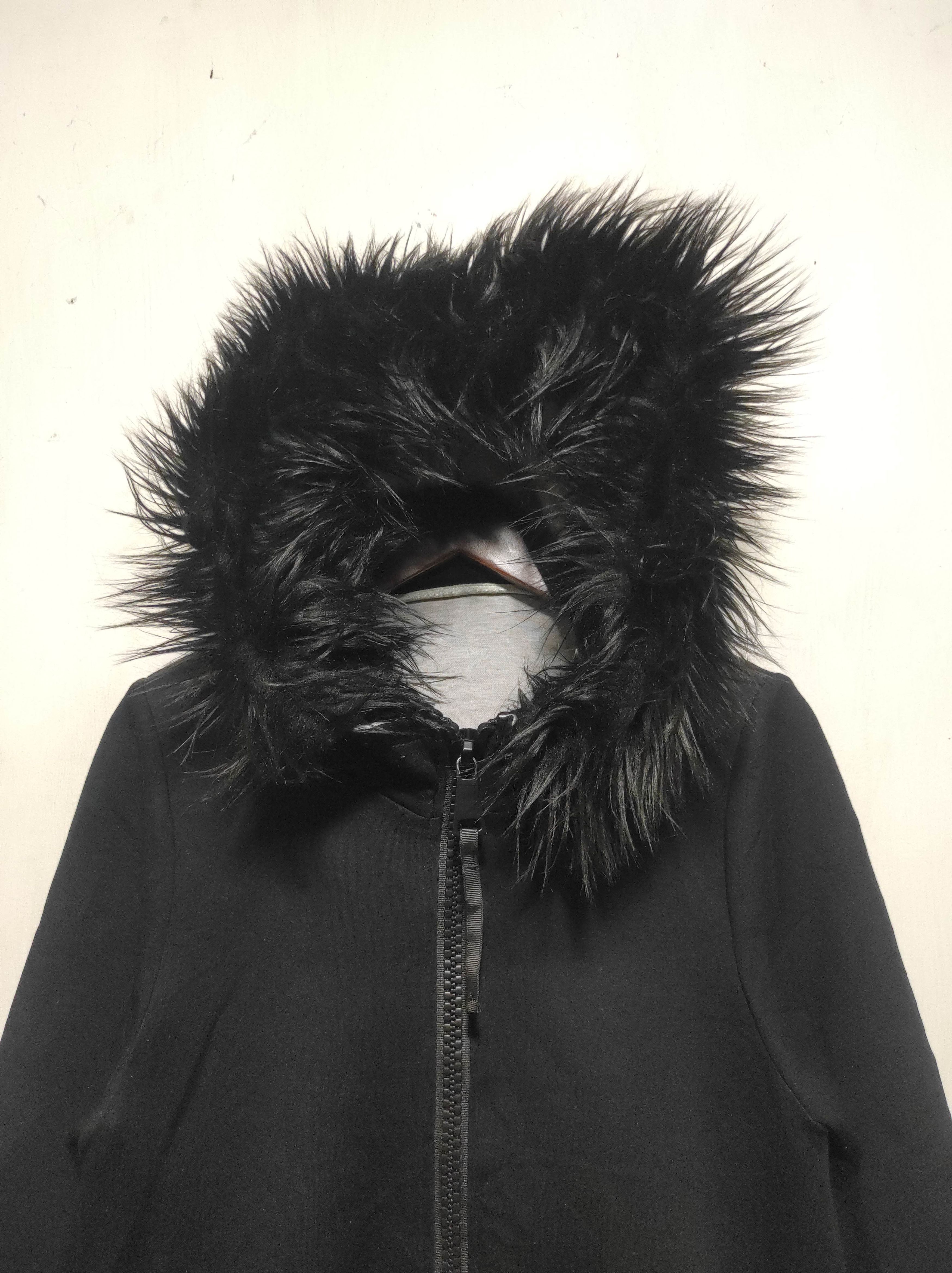 If Six Was Nine Style Ravie Big Zipper Fur Hoodie LGB IfSixWasNine style Size US M / EU 48-50 / 2 - 3 Thumbnail