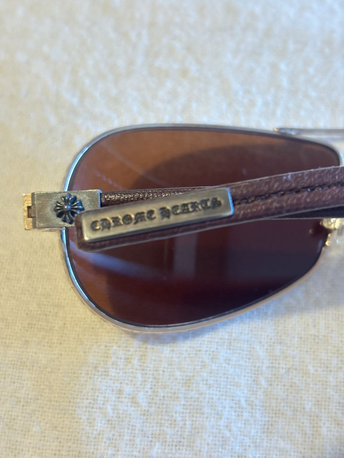 Chrome Hearts Chrome Hearts “Red Riot” aviator sunglasses. Size ONE SIZE - 5 Thumbnail