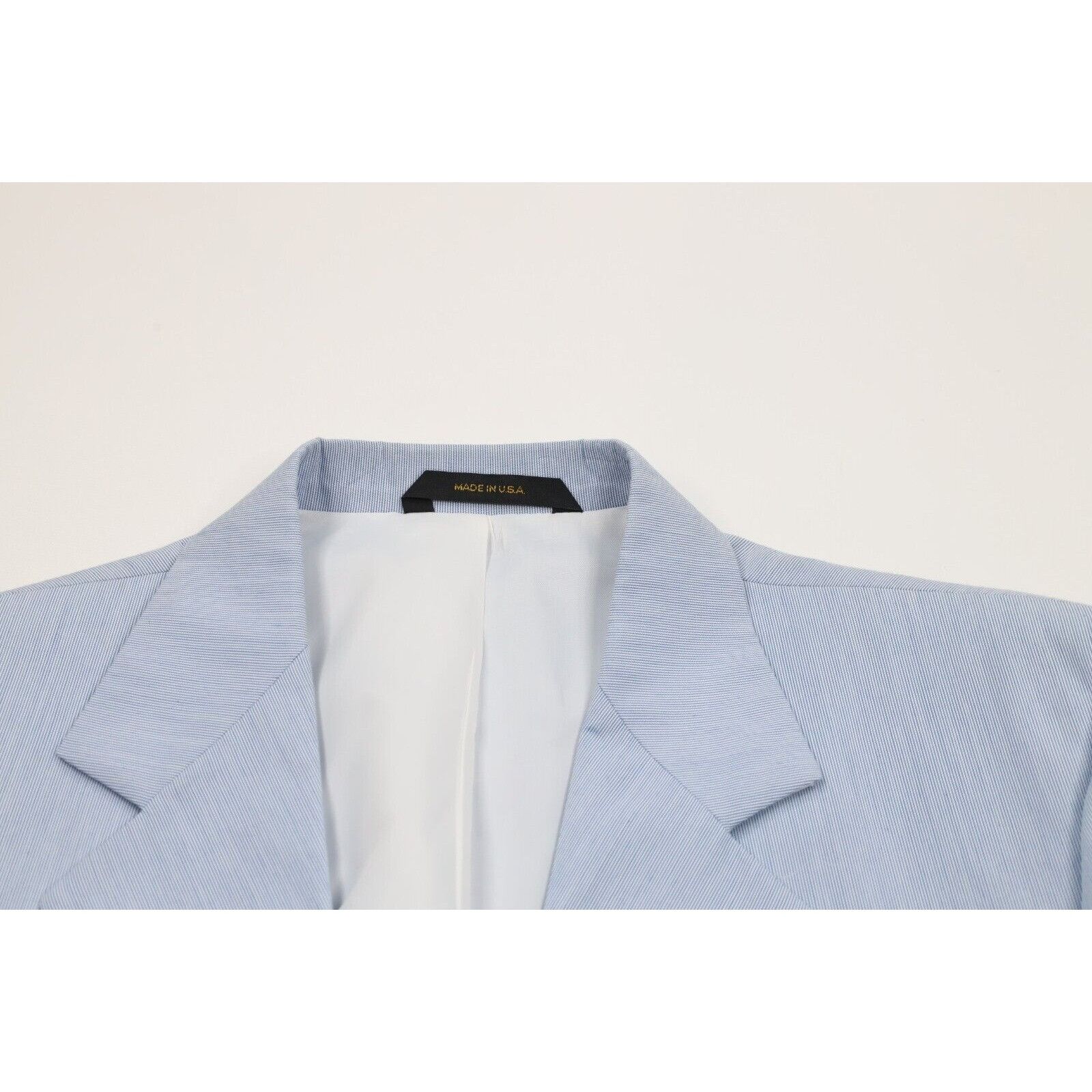 Vintage Vintage 70s Streetwear 2 Piece Pinstriped Suit Wedding Size 42L - 4 Thumbnail