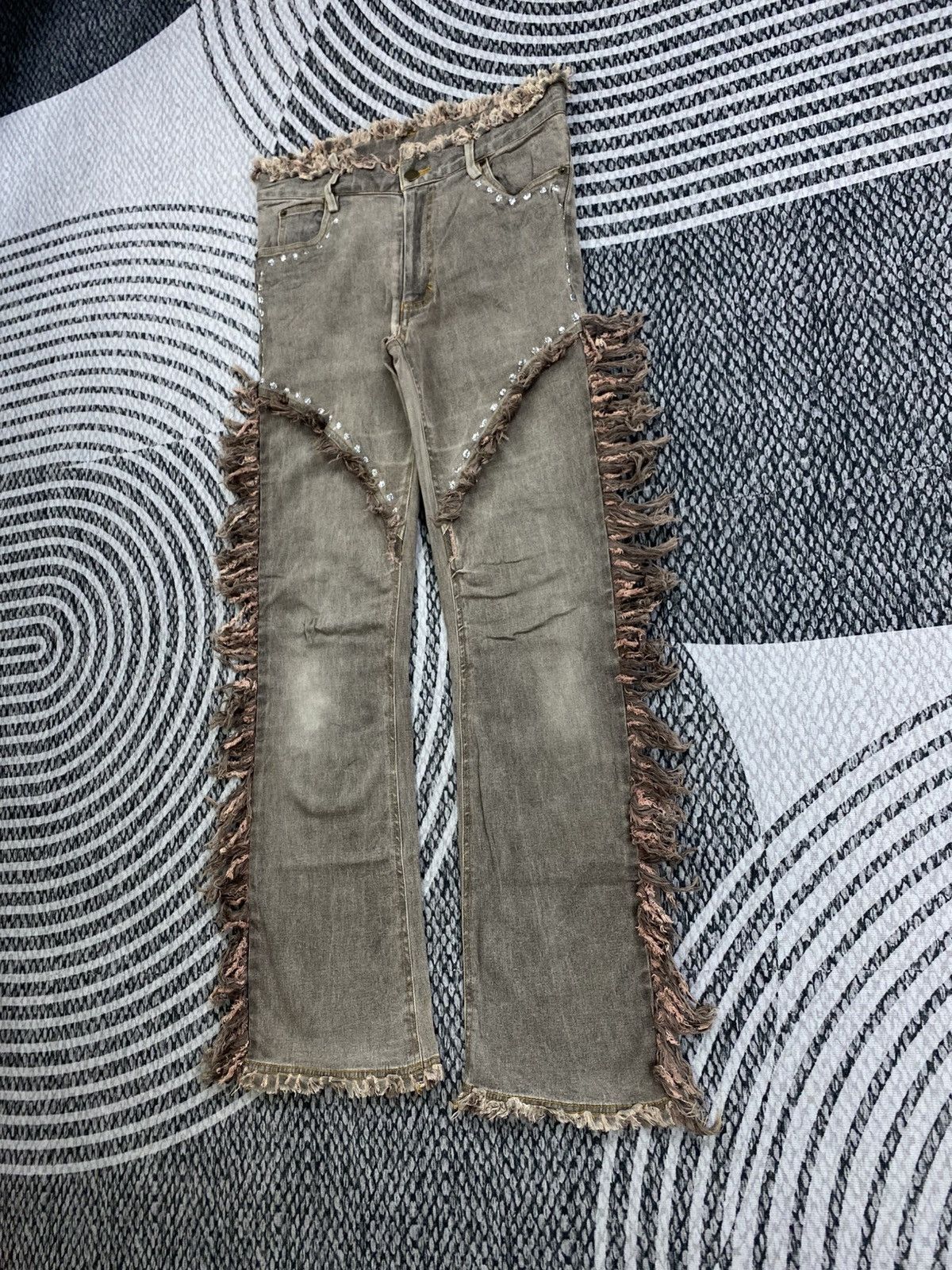 Rare Panther Vintage Rare Panther Rare Design Punk Style Pants Size US 30 / EU 46 - 4 Thumbnail