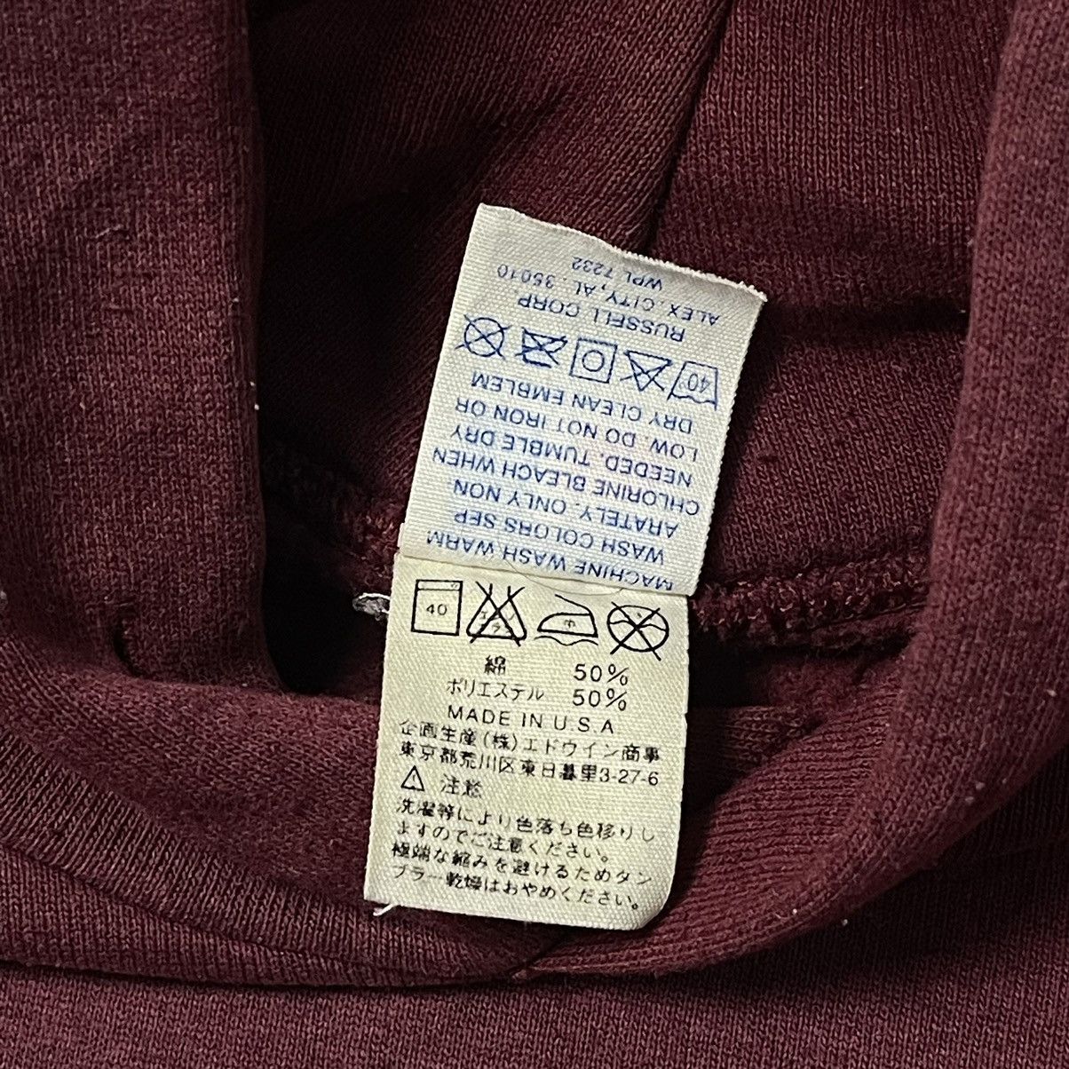 Russell Athletic × Vintage Vintage 90s Russell Athletic hoodie made in usa Size US XXL / EU 58 / 5 - 5 Thumbnail