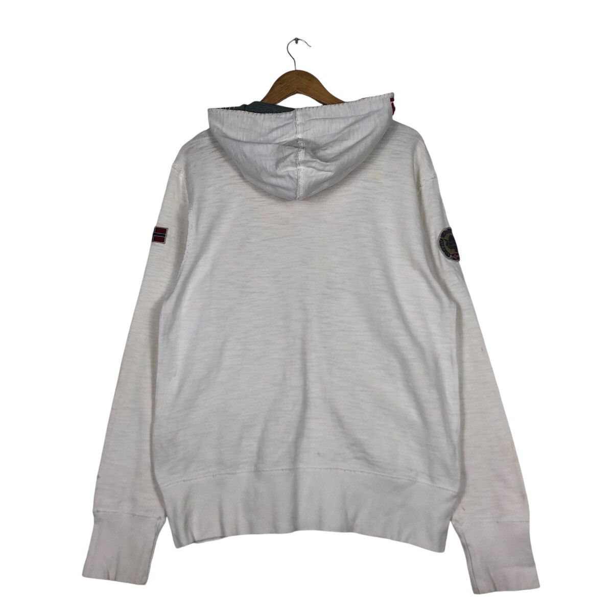 Japanese Brand × Napapijri Napapijri Sweater Jacket Streetwear Medium #A1 Size US M / EU 48-50 / 2 - 7 Thumbnail