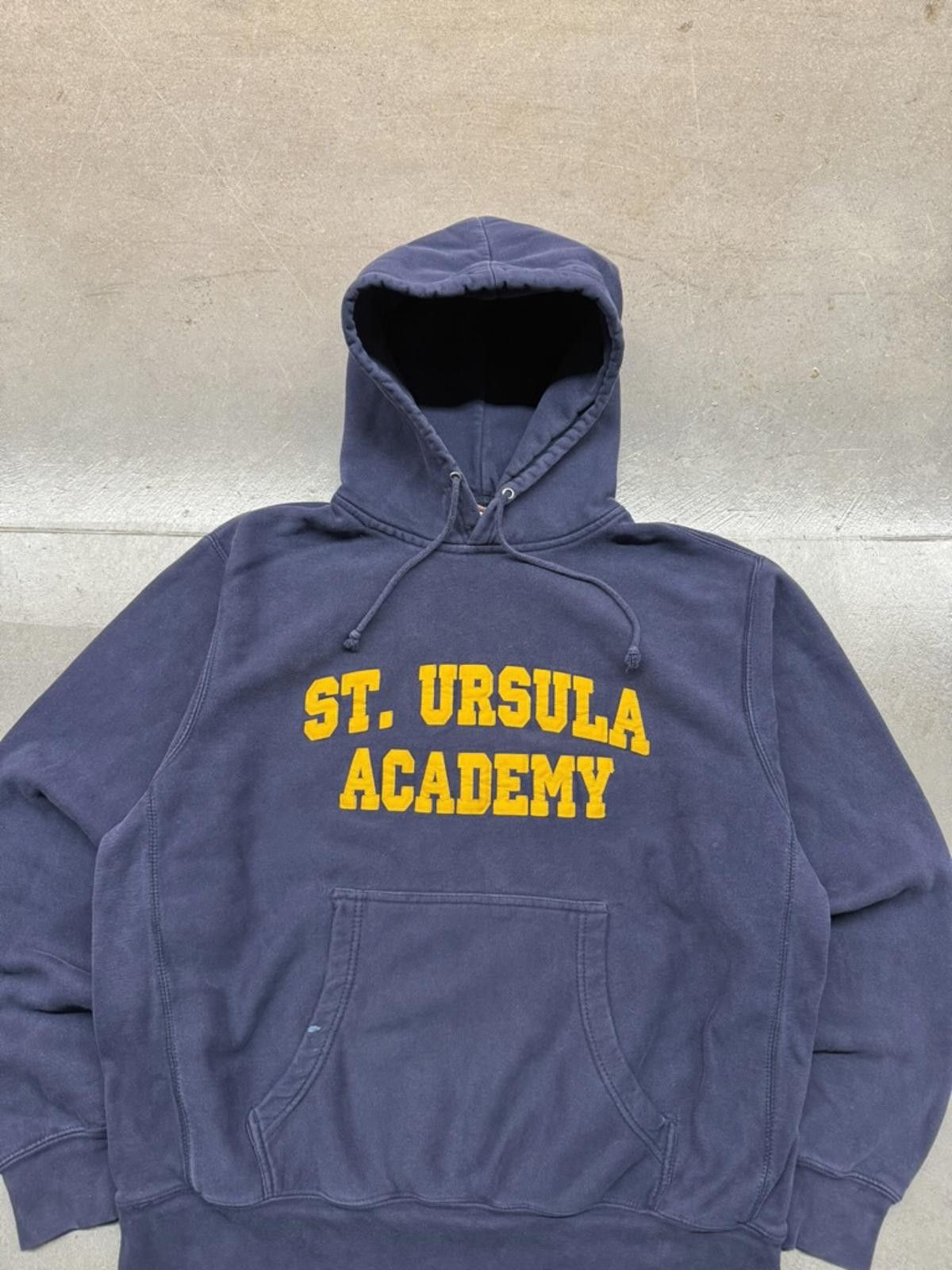 Other Vintage 90s/Y2K Pro Weave St. Ursula Academy Faded Hoodie L Size US L / EU 52-54 / 3 - 3 Thumbnail