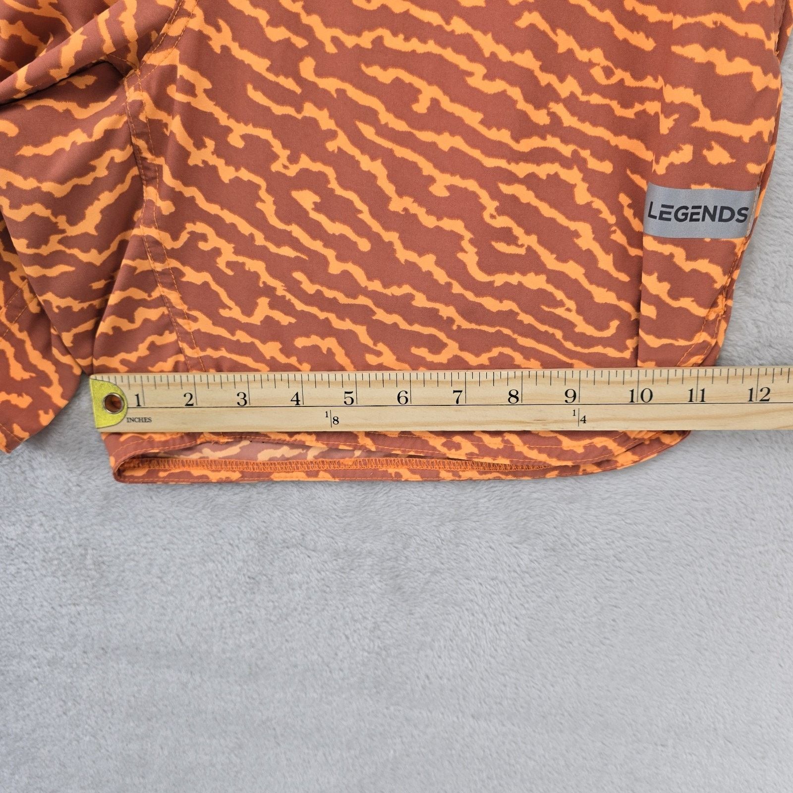 Other Legends Luka Shorts Mens Small Orange Elephant Print 7" Size US 30 / EU 46 - 9 Thumbnail