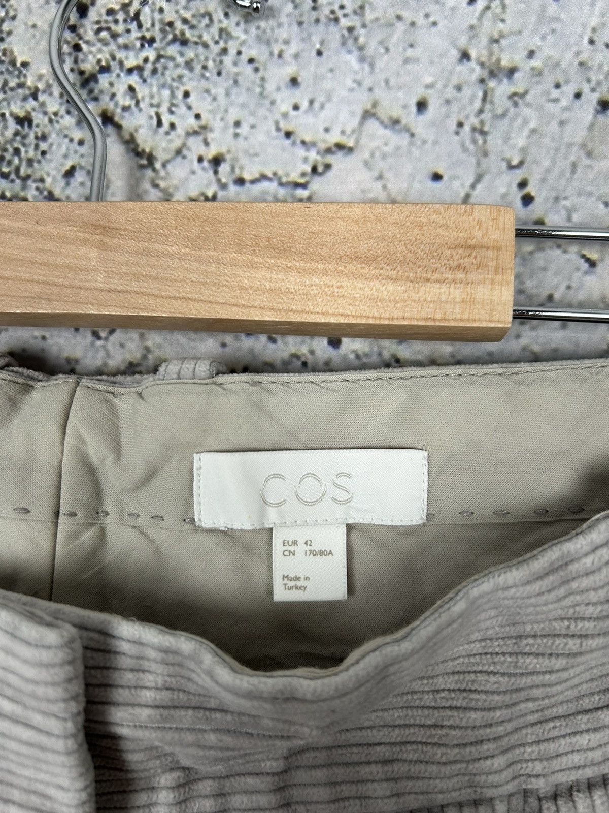 Cos COS Corduroy Baggy Casual Pants Designer Streetwear Hype Size 28" / US 6 / IT 42 - 6 Thumbnail