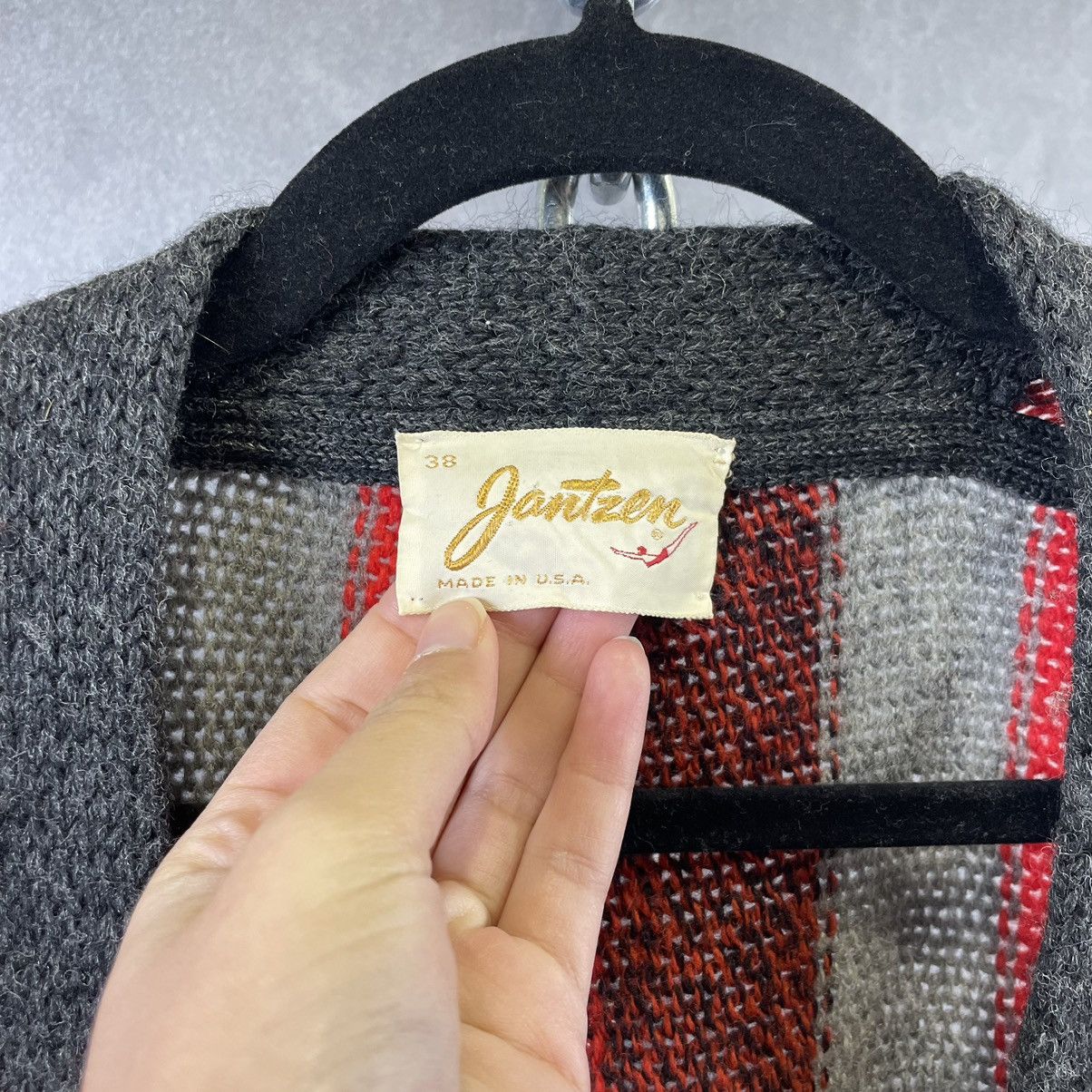 Jantzen 60s Janzten Striped Wool cardigan M-L Size US S / EU 44-46 / 1 - 4 Thumbnail