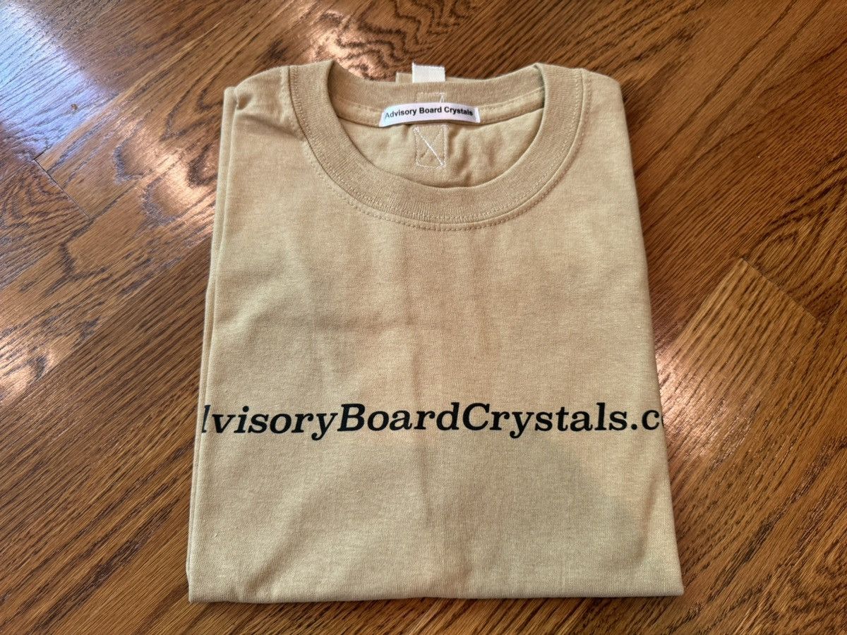 Advisory Board Crystals Medium ABC Website Tee Gold Tan Shirt abc 123. Size US M / EU 48-50 / 2 - 5 Thumbnail