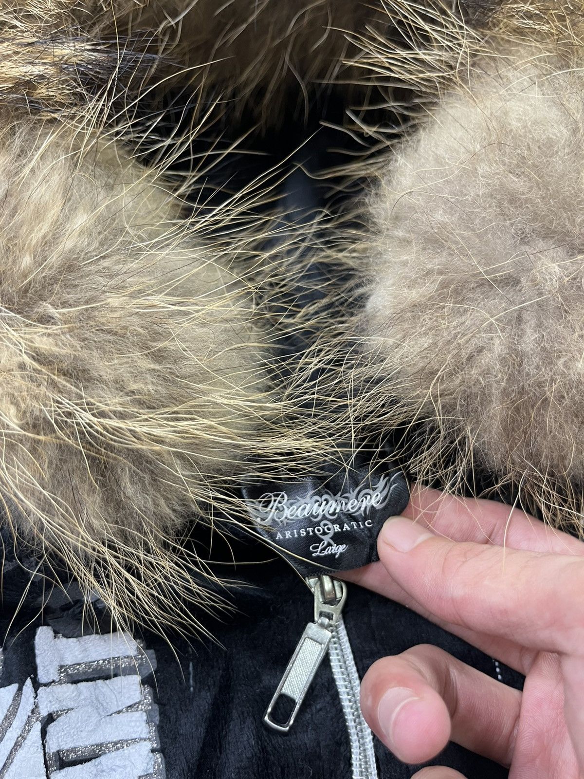 If Six Was Nine × Japanese Brand × Le Grande Bleu (L.G.B.) Japanese Fur hoodie Beaumere Uk style Size US L / EU 52-54 / 3 - 11 Thumbnail