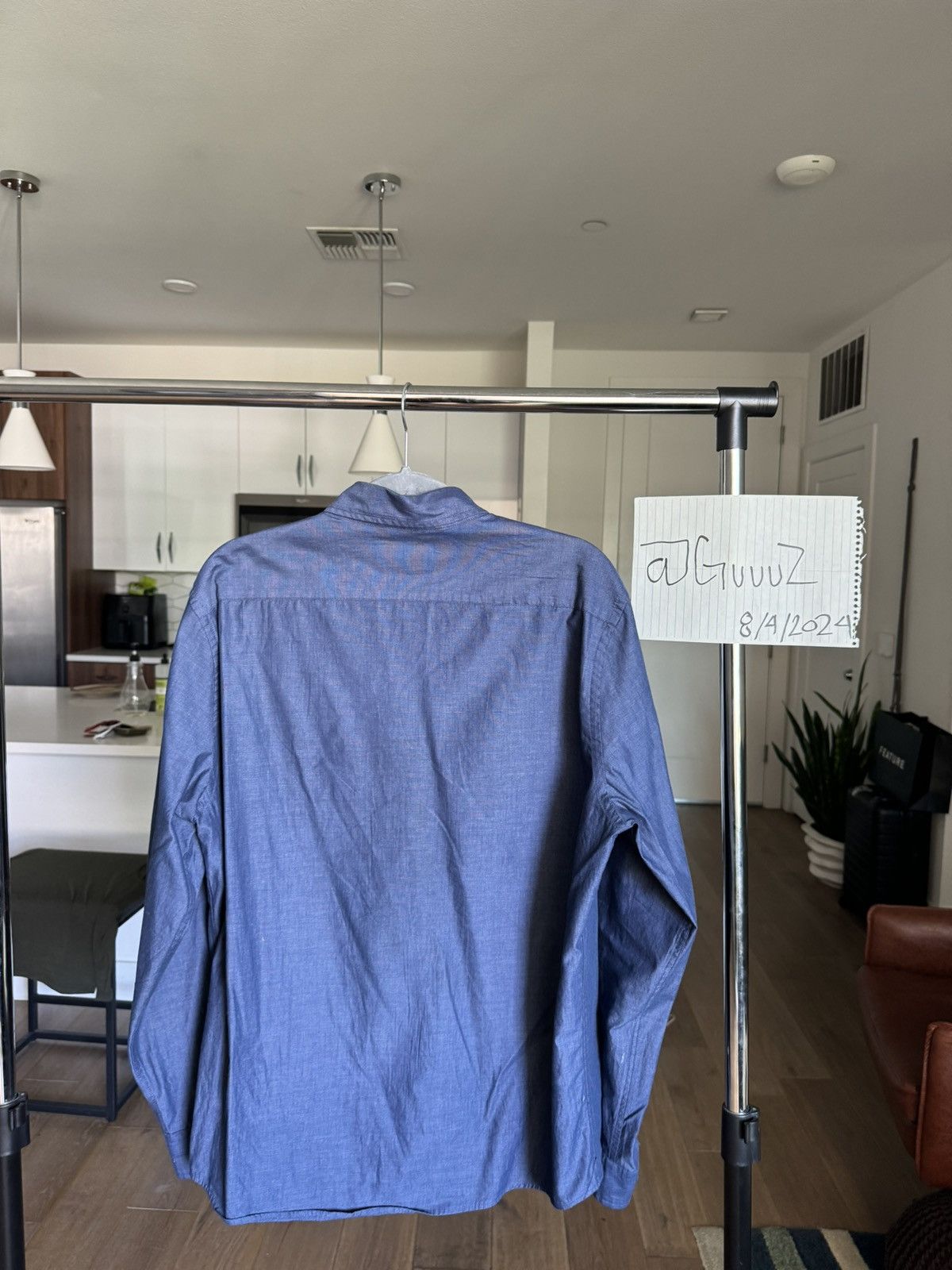 Express Express long sleeve button up Size US L / EU 52-54 / 3 - 2 Thumbnail