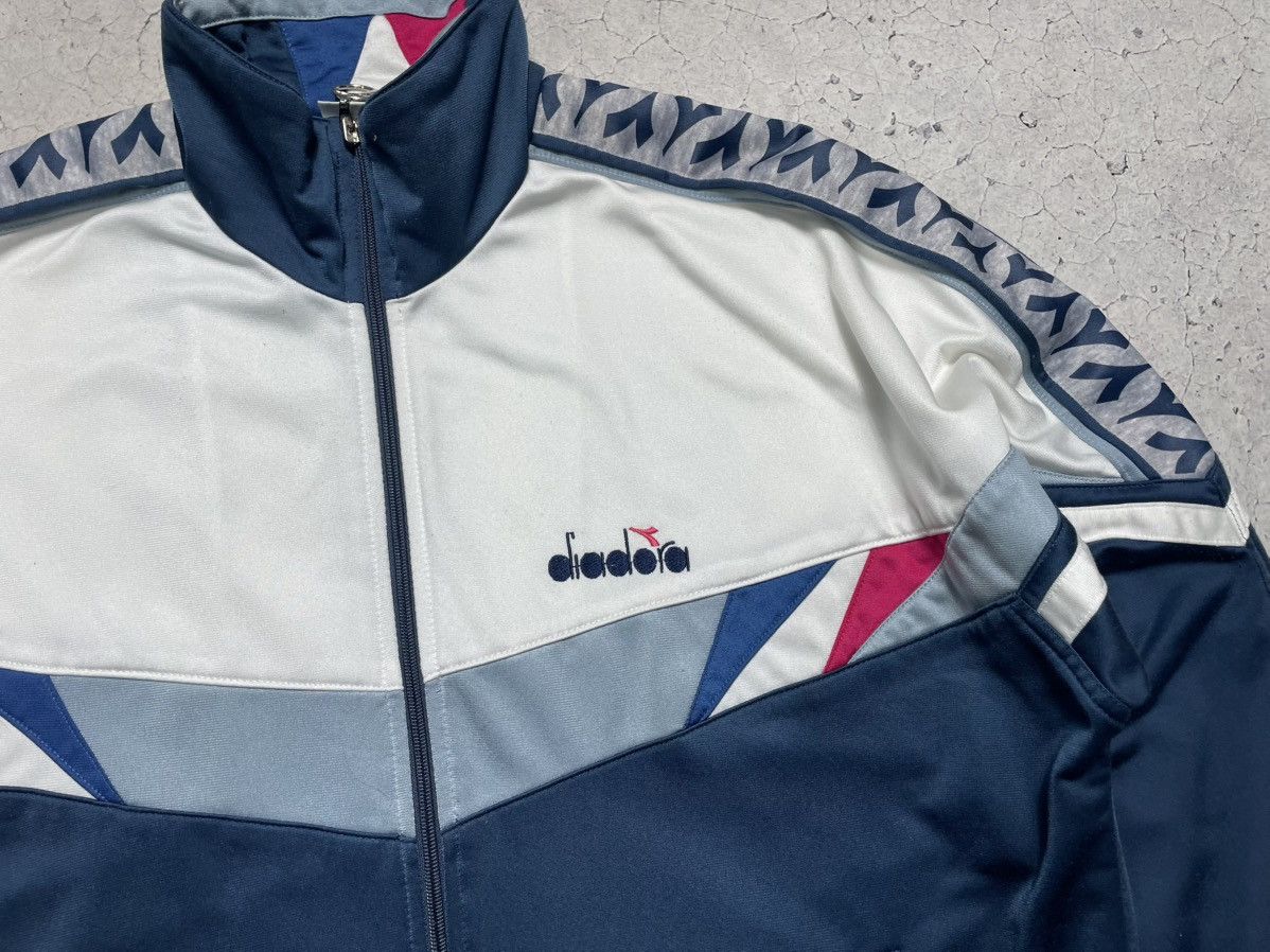 Diadora Vintage 90s Track Suit Diadora Jacket And Pants Size US L / EU 52-54 / 3 - 6 Thumbnail