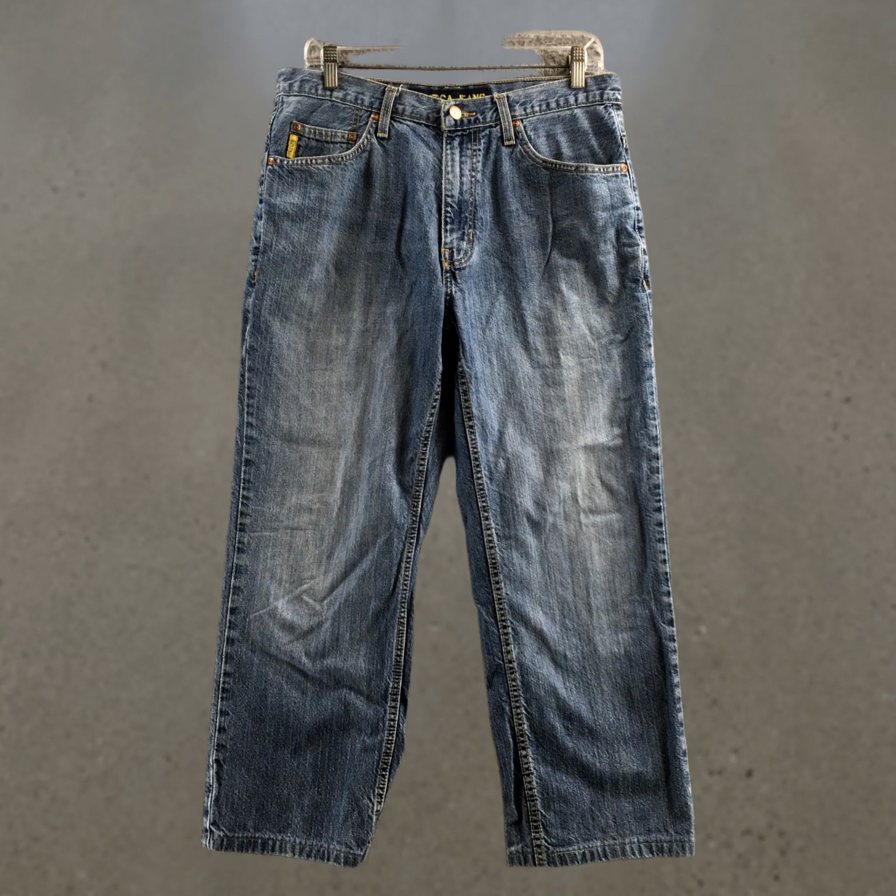Nautica Nautica Cropped Jeans Mens 32x30 Blue Denim Cotton Mid Rise Zip Fly 5 Pockets Size US 32 / EU 48 - 1 Thumbnail