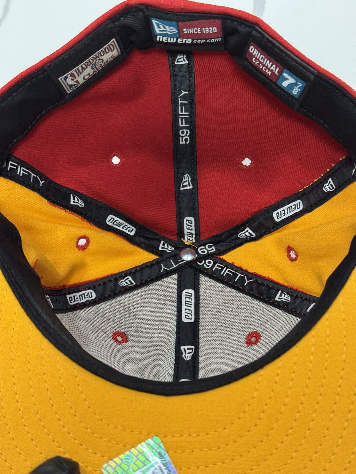 New Era × Vintage New Era 59FIFTY Hardwood Classics Houston Rockets Hat Size ONE SIZE - 8 Thumbnail