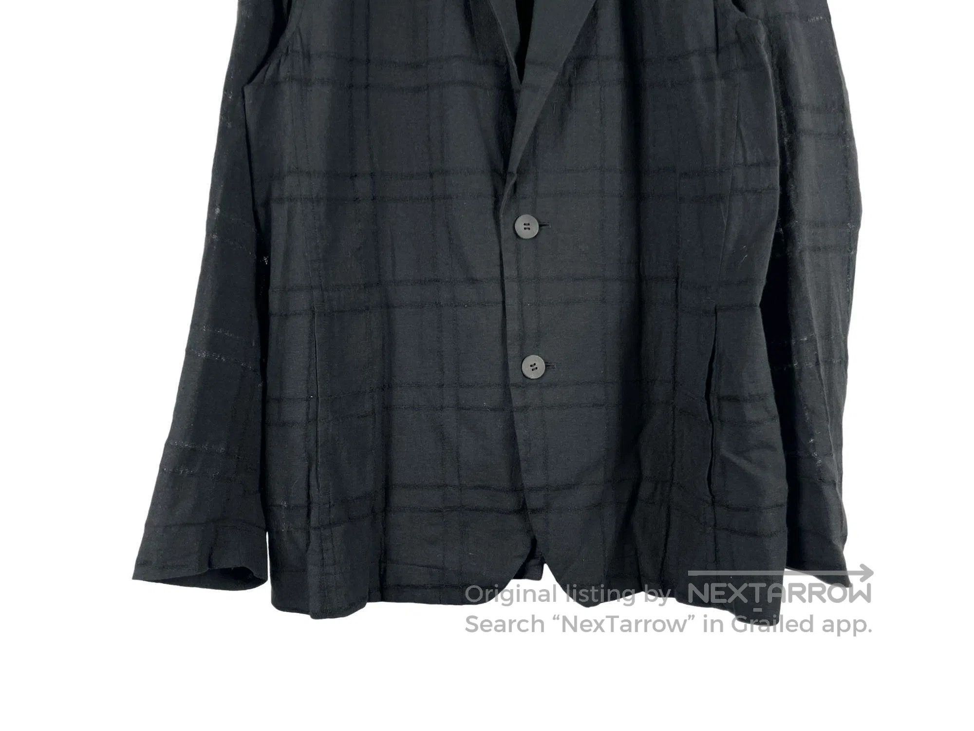 Issey Miyake Issey Miyake Plaid Jacket Size US XL / EU 56 / 4 - 4 Thumbnail