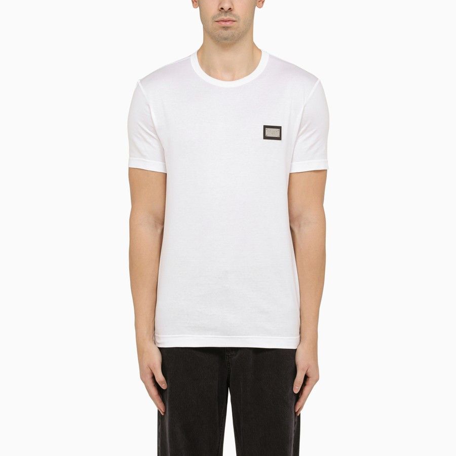 image of Dolce Gabbana O1D2Blof0224 T-Shirt In White, Men's (Size Medium)
