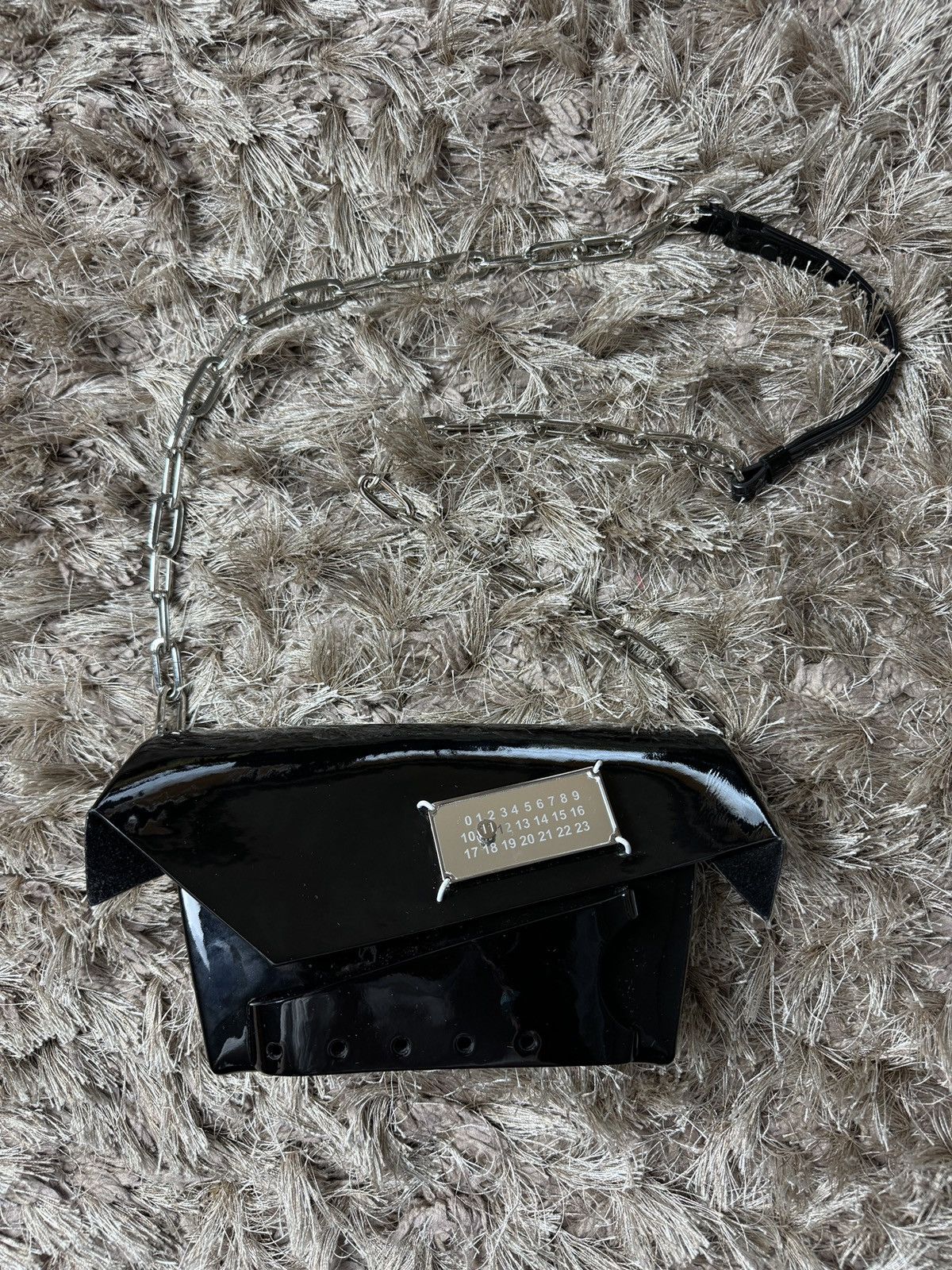 Maison Margiela Maison Margiela Snatched Shoulder Bag Balck Size ONE SIZE - 1 Thumbnail
