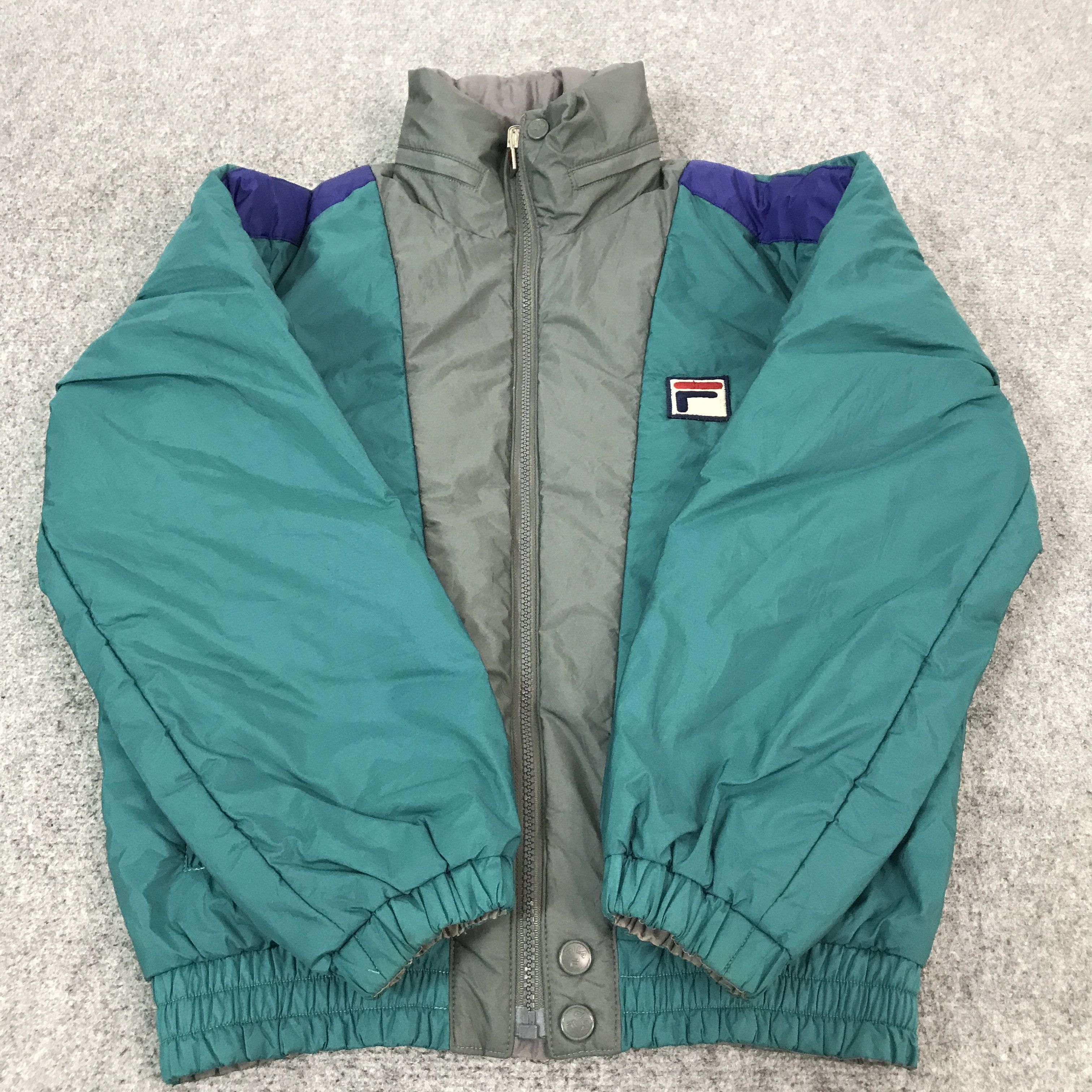 Fila VINTAGE FILA REVERSIBLE DESIGN JACKET Size US M / EU 48-50 / 2 - 8 Thumbnail