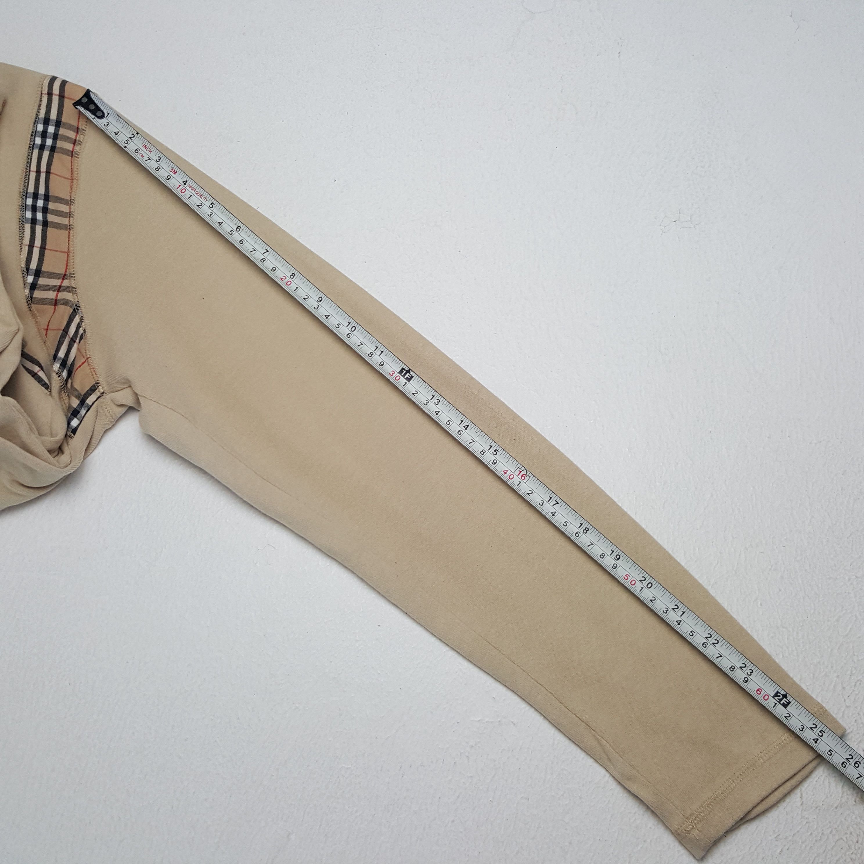 Burberry × Japanese Brand × Vintage Vintage Burberry London Nova Check Tshirt Size US M / EU 48-50 / 2 - 6 Thumbnail