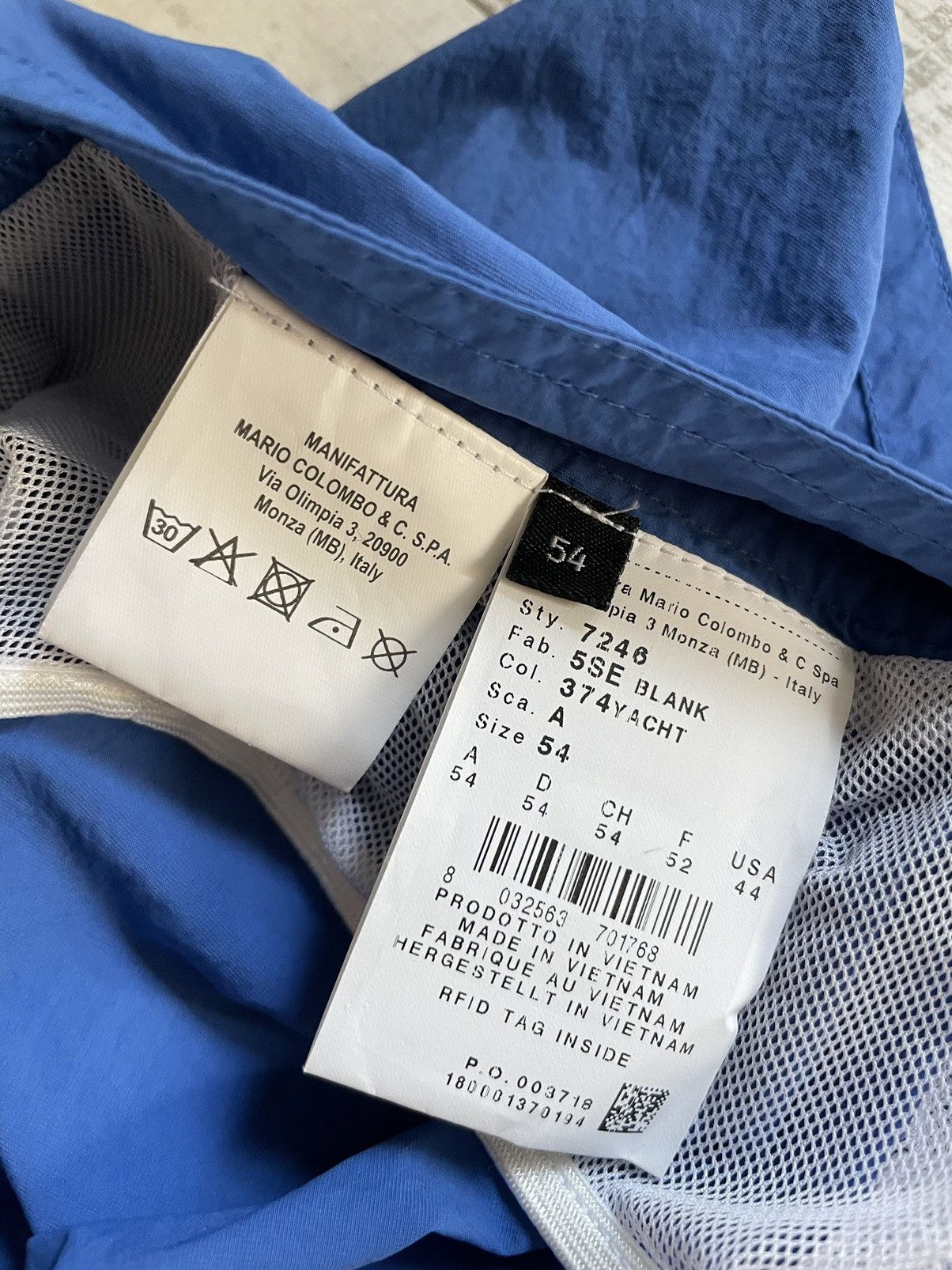 Colmar Colmar Shorts Luxury Blue Lampas Italian Size US 44 / EU 60 - 11 Thumbnail