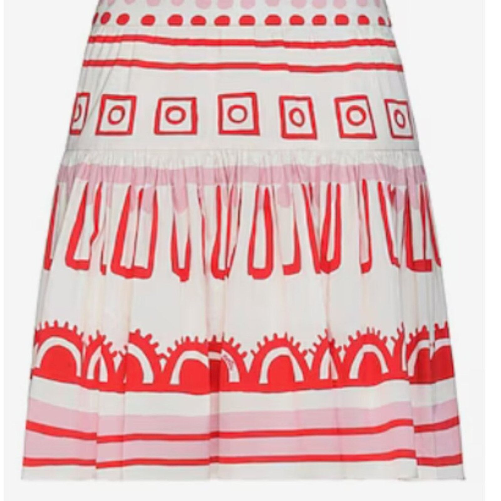 Other Vivetta Printed mini skirt red and white size 4 Size 27" / US 4 / IT 40 - 2 Thumbnail