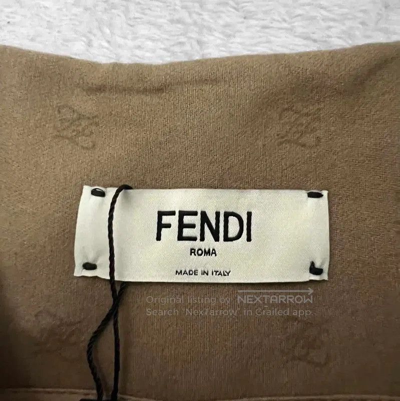 Fendi Fendi Khaki Cotton Women's Shorts for Summer . Size 28" / US 6 / IT 42 - 3 Thumbnail