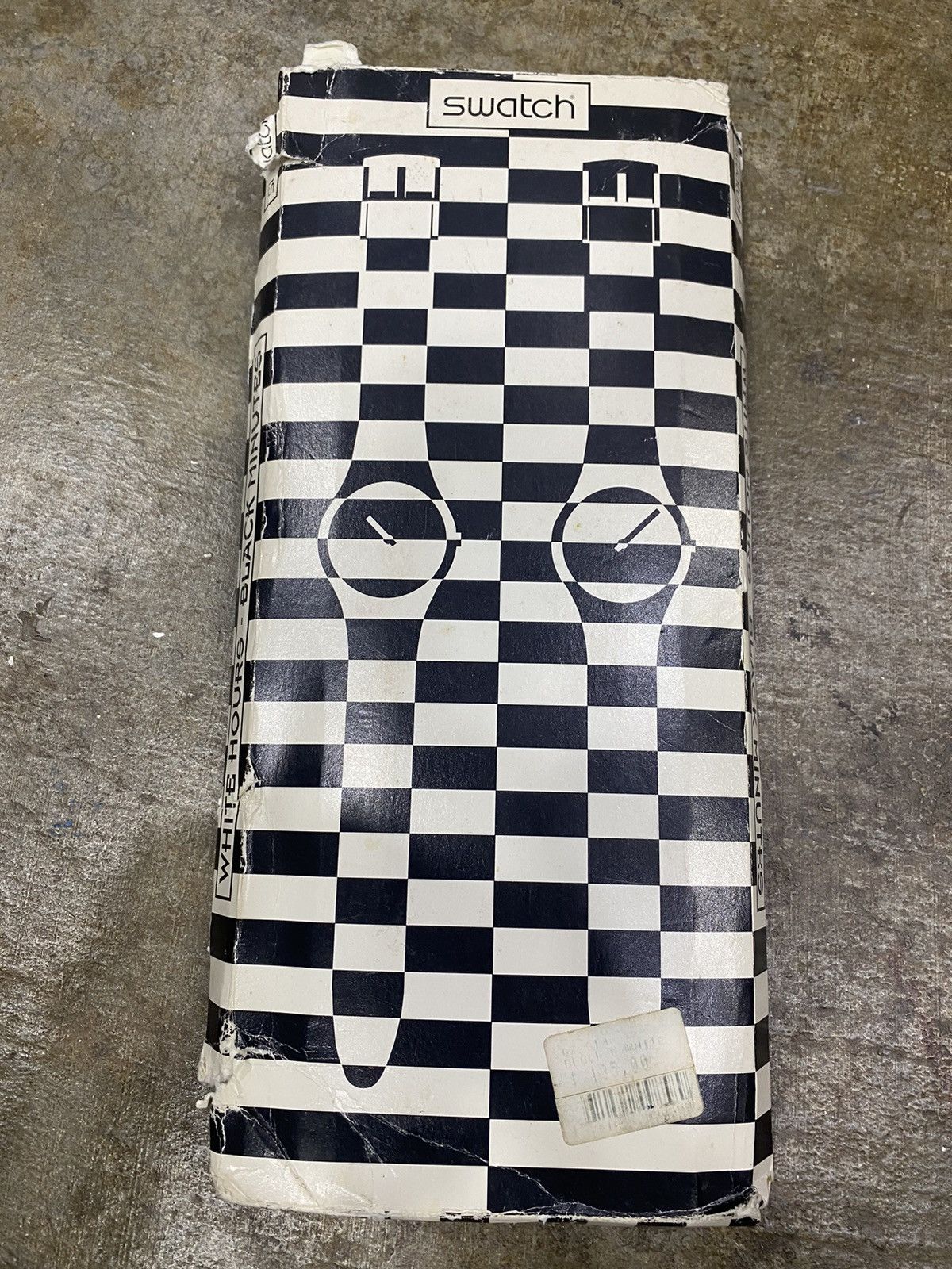 Swatch × Vintage Vintage 90s Swatch Black & white watch Size ONE SIZE - 2 Thumbnail