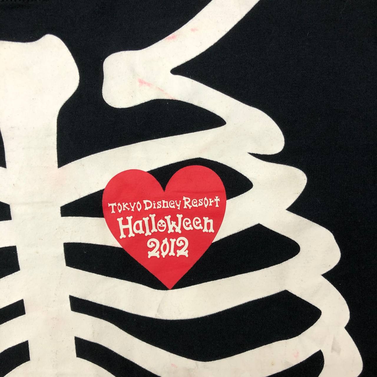 Disney T191 TOKYO DISNEY SKALETON HALLOWEEN TEE Size US S / EU 44-46 / 1 - 7 Thumbnail