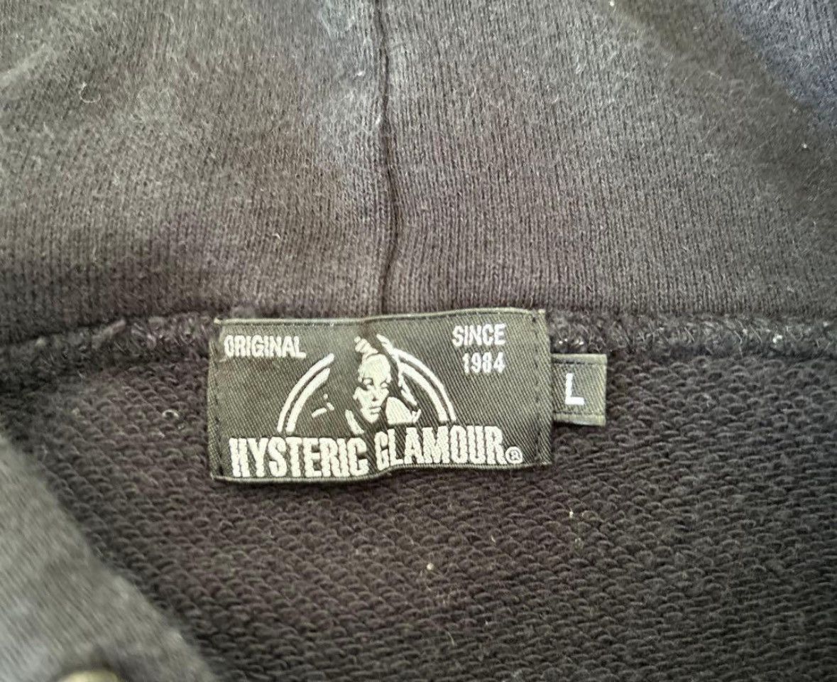 Hysteric Glamour Hysteric Glamour Guitar Chick Hoodie Size US L / EU 52-54 / 3 - 3 Thumbnail