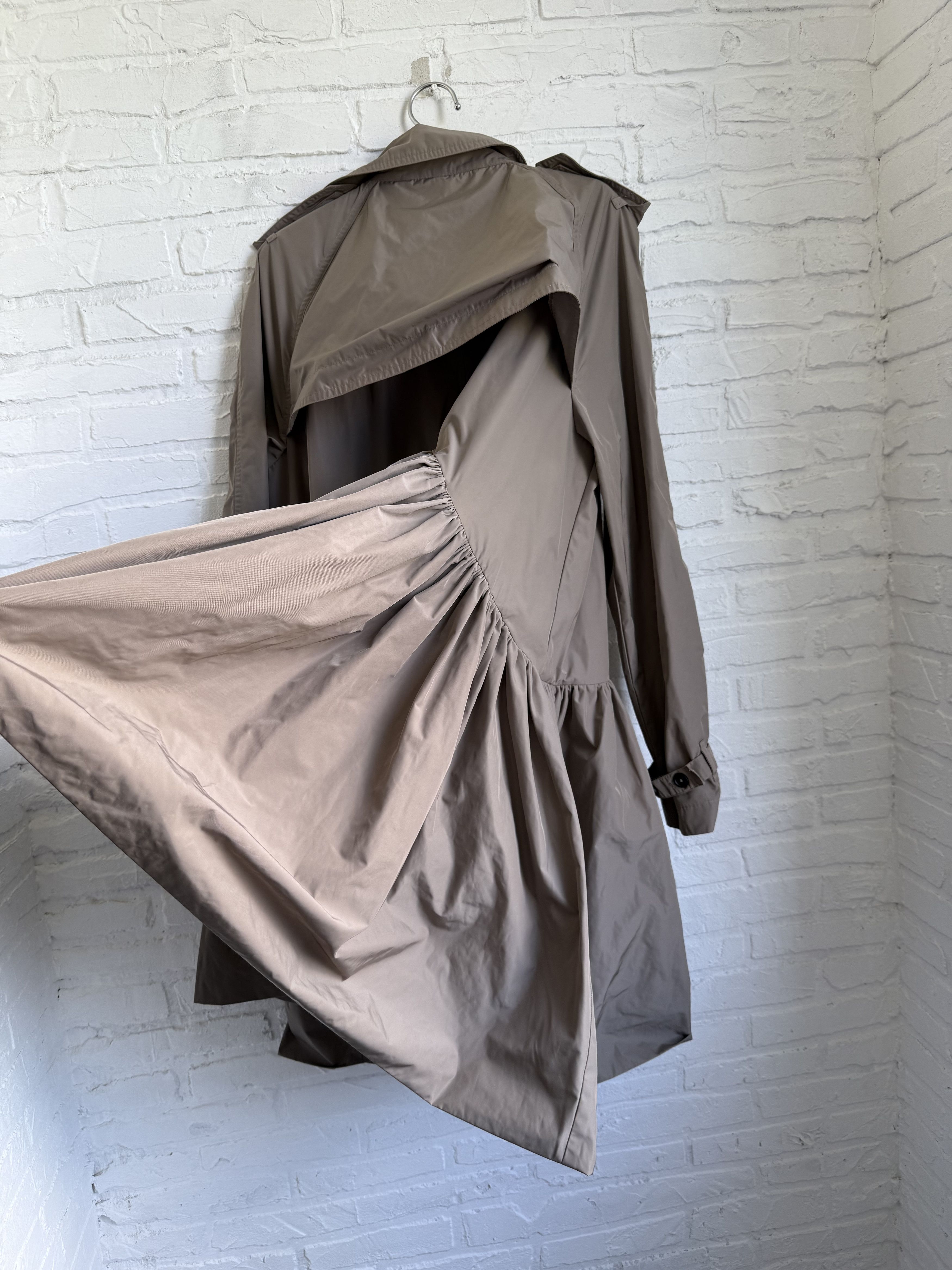 Rundholz Rundholz Oversized Trench Coat Balloon Taupe Jacket Size M / US 6-8 / IT 42-44 - 11 Thumbnail