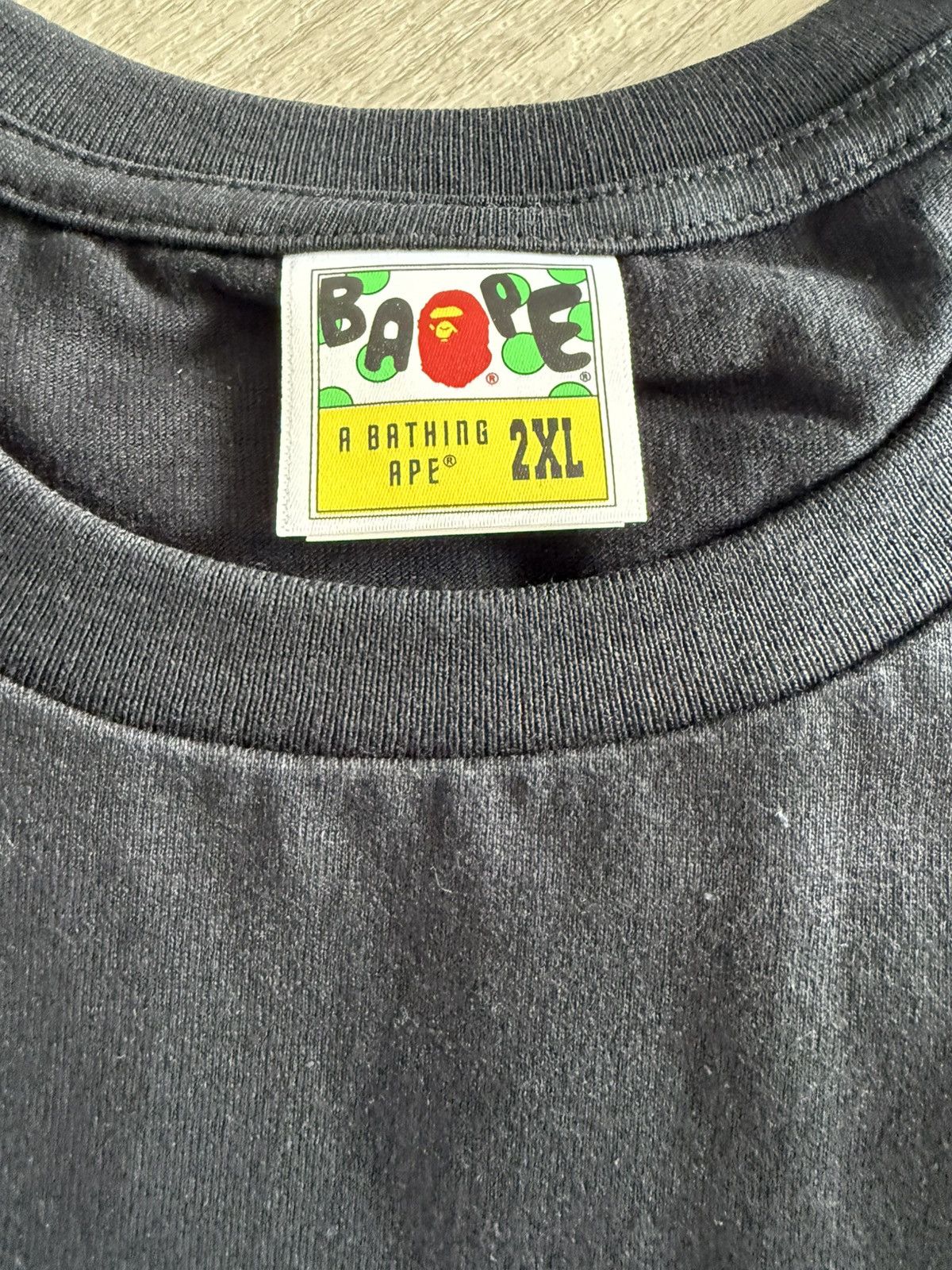 Bape Bape store tee Size US XXL / EU 58 / 5 - 2 Thumbnail