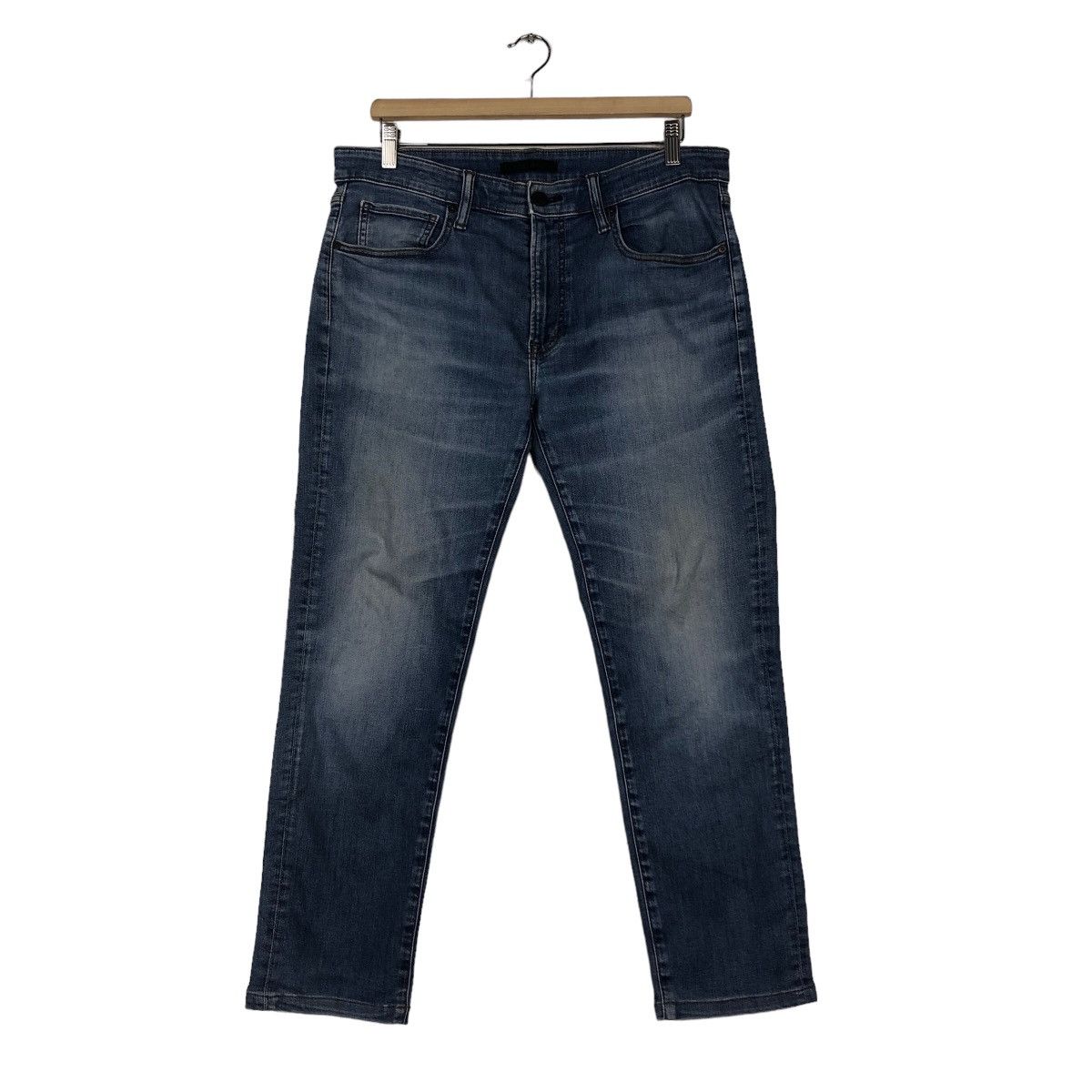 🔥VINTAGE DENIM JEANS FLARE UNIQLO JAPAN ISSEY MIYAKE