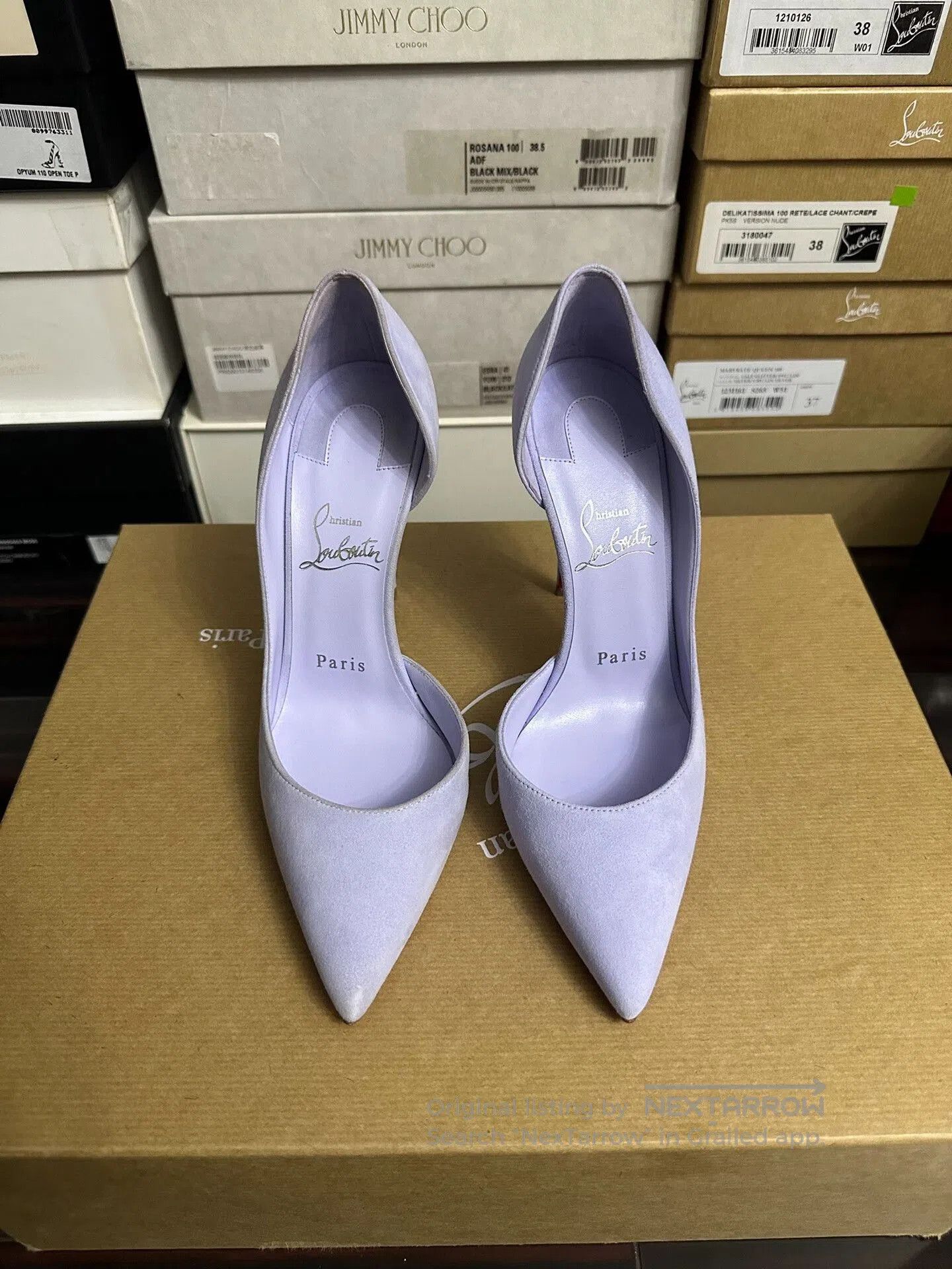 Christian Louboutin Christian Louboutin Iriza 85 Heels. Size US 6 / IT 36 - 2 Thumbnail