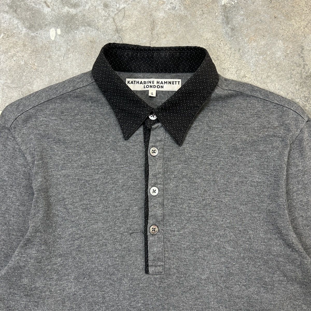 Katharine Hamnett London Katherine Hamnett London - Cut & Sewn Polo Size US S / EU 44-46 / 1 - 4 Thumbnail