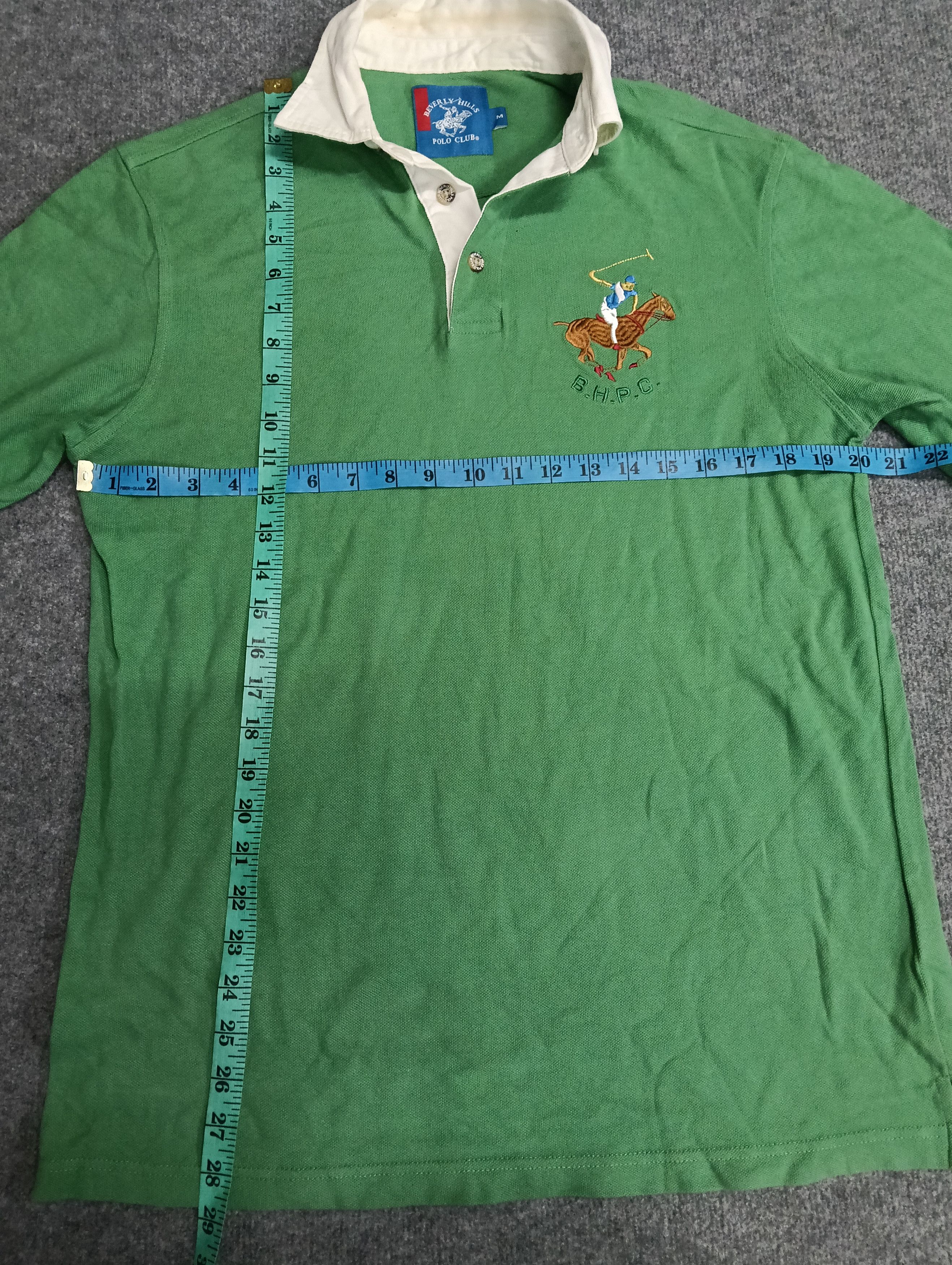 Beverly Hills Polo Club × Polo Ralph Lauren × U.S. Polo Assn. Vintage Beverly hills polo long sleeve Size US M / EU 48-50 / 2 - 2 Thumbnail