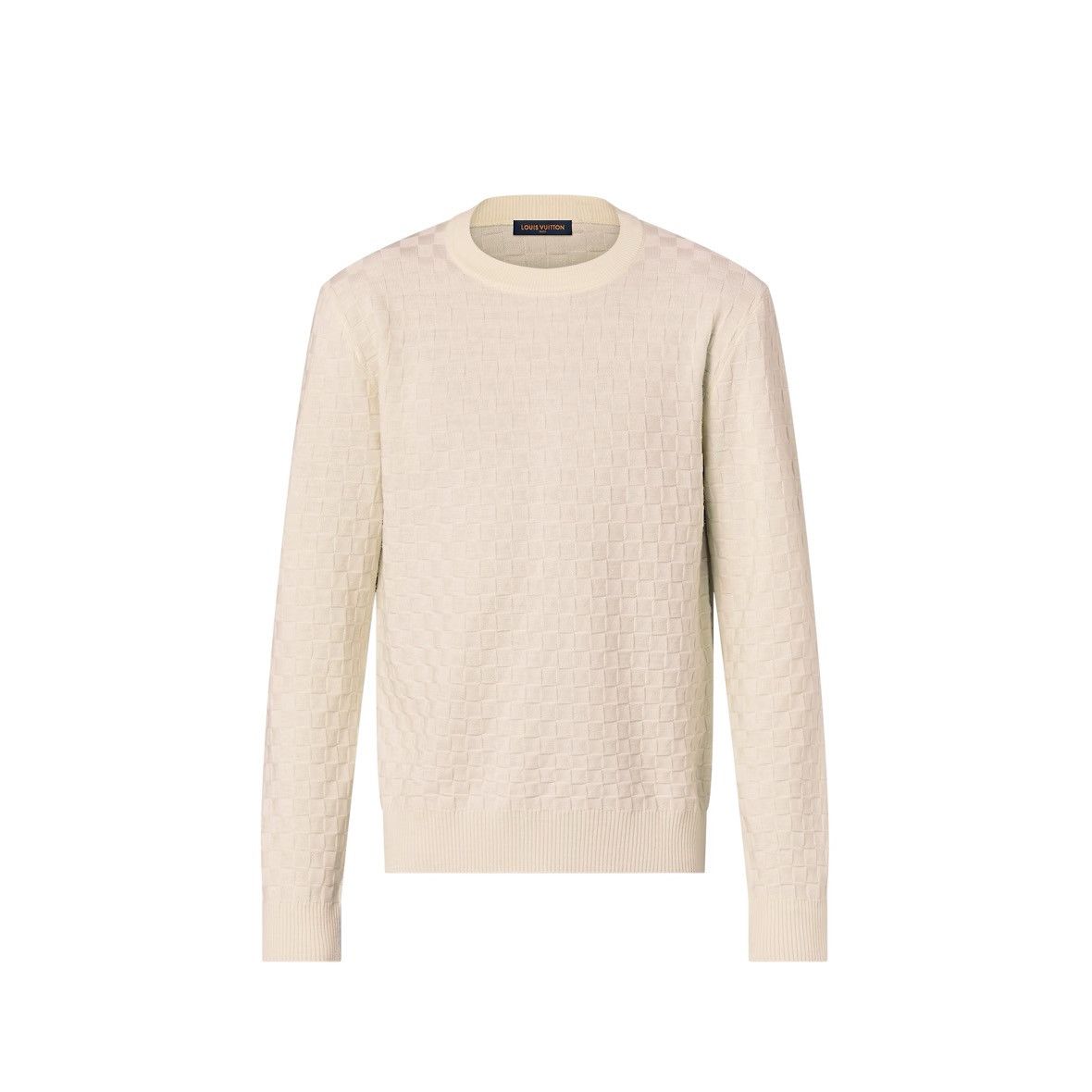 Louis Vuitton Louis Vuitton Damier Wool Long-Sleeved Crewneck Size US XL / EU 56 / 4 - 1 Thumbnail