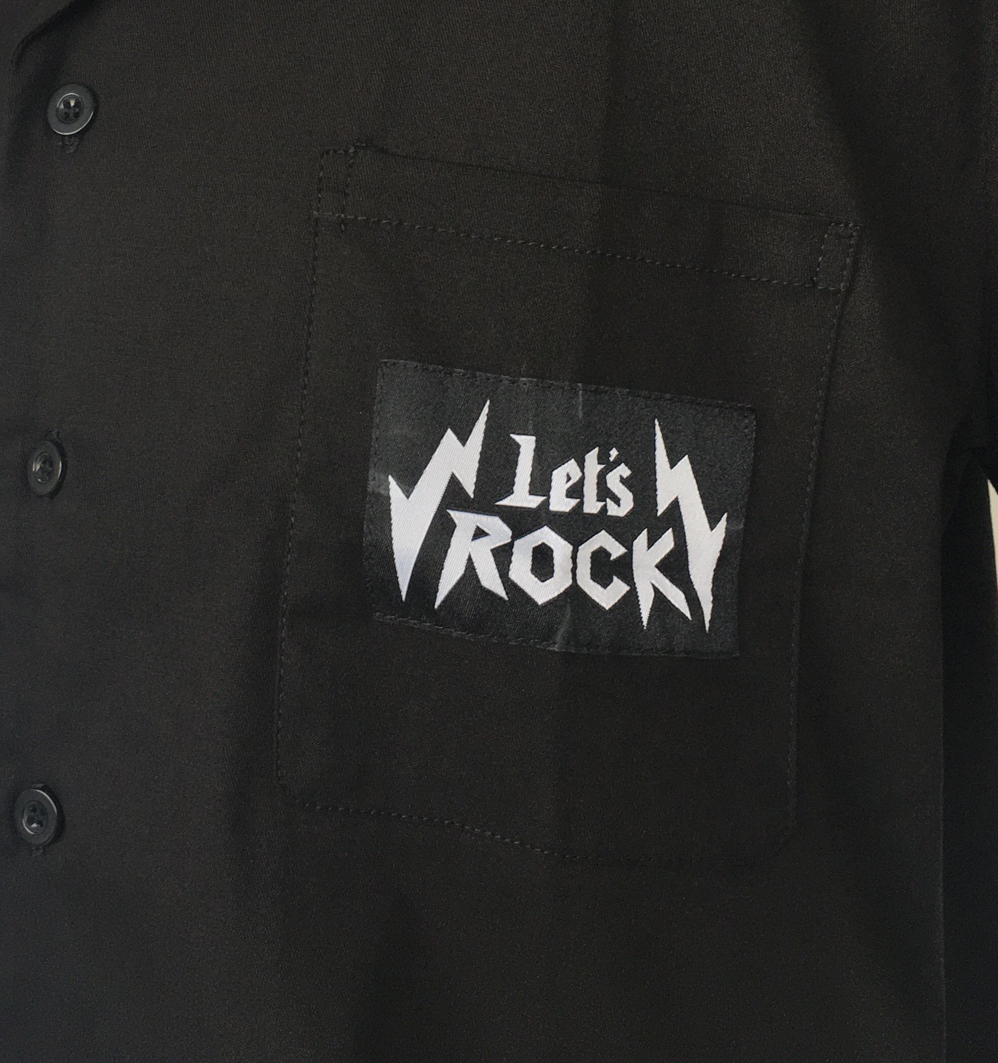 Other Men WorkShirts Pocket Patch Black Casual Style Size US XL / EU 56 / 4 - 7 Thumbnail