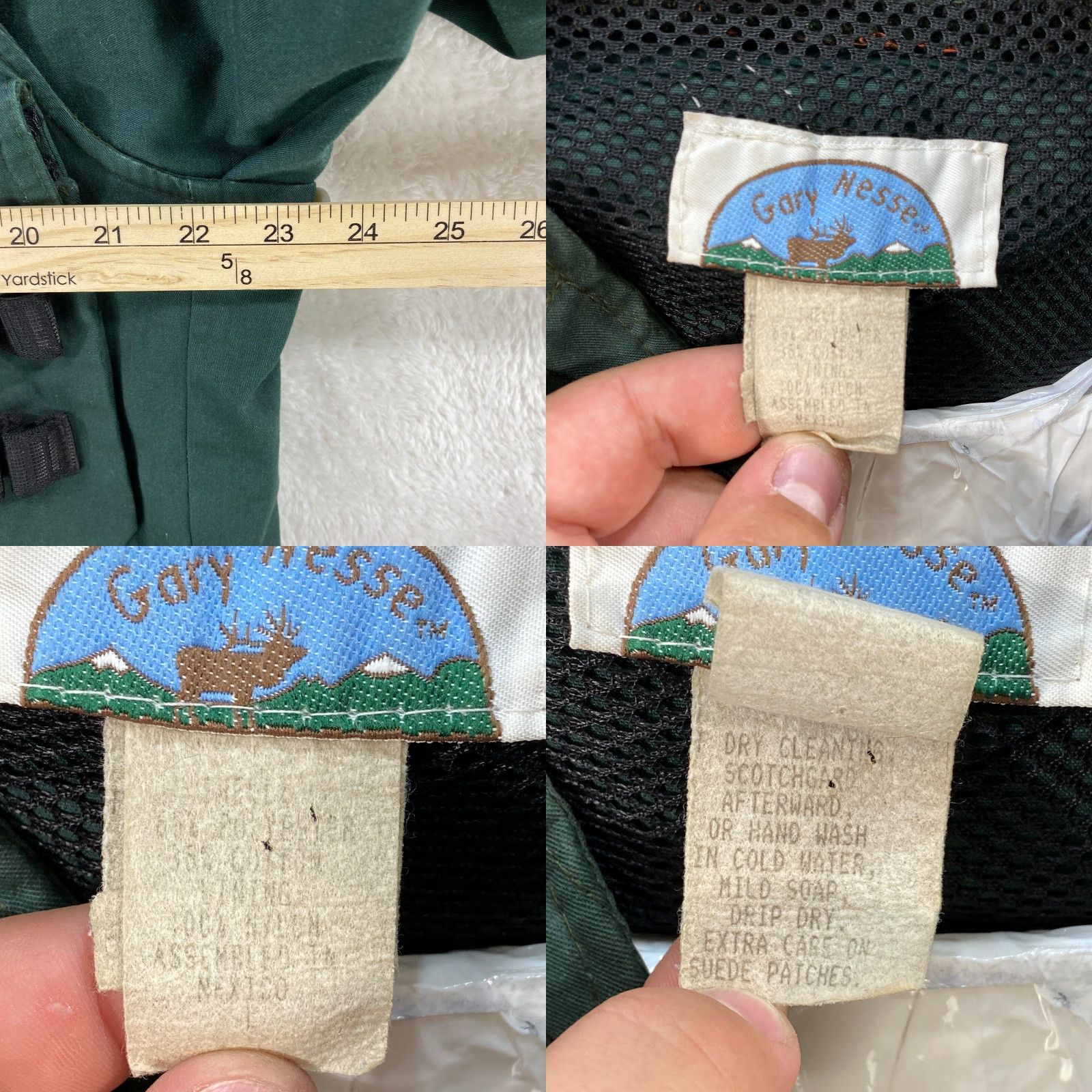 Vintage VINTAGE Gary Nesse Outdoor The Ultimate Suede Patches Hunting Coat Jacket Mens Large Size US L / EU 52-54 / 3 - 8 Thumbnail