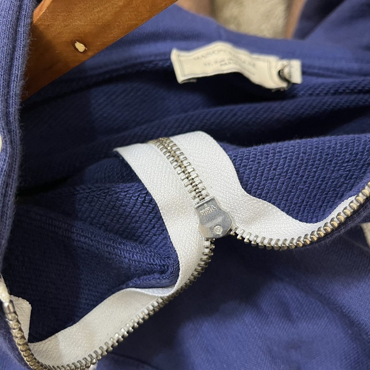 Maison Kitsune Maison Kitsune Fox Head Patch Logo Full Zip Jacket Size XS / US 0-2 / IT 36-38 - 6 Thumbnail