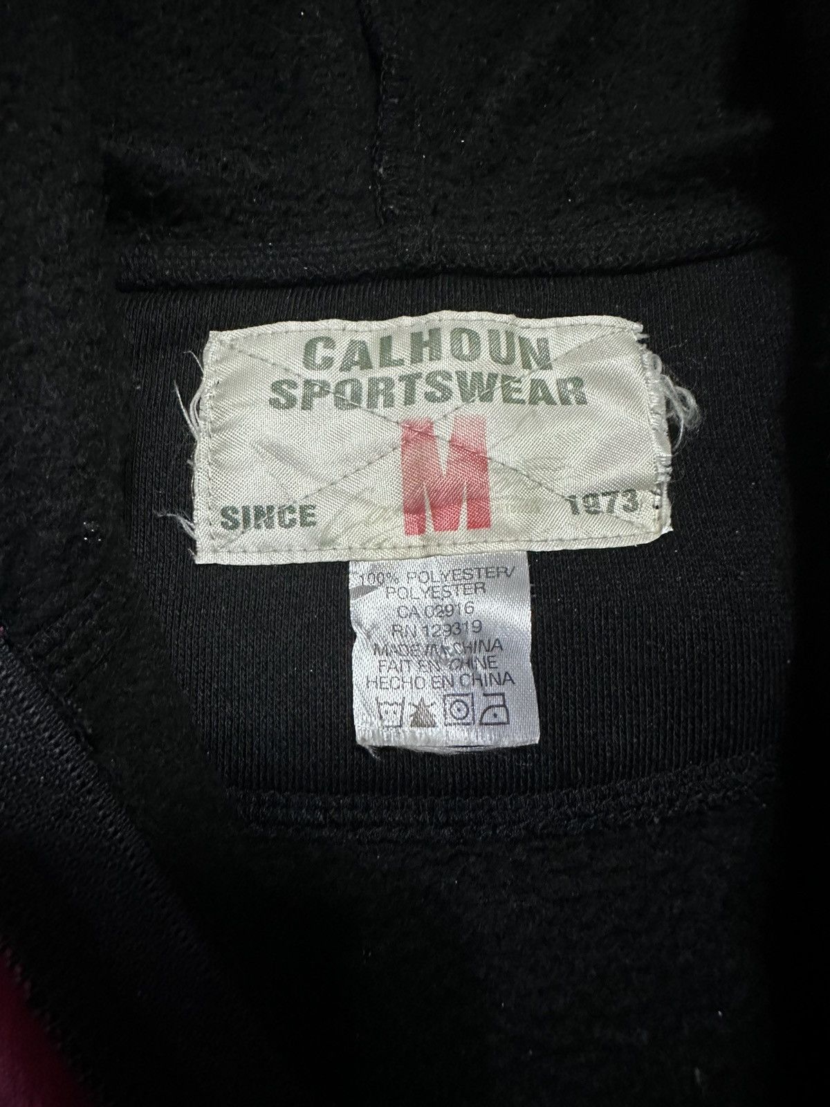 Japanese Brand RARE ‼️ Vintage Calhoun 🇯🇵 Skeleton Full Zip Hoodie Size US M / EU 48-50 / 2 - 6 Thumbnail