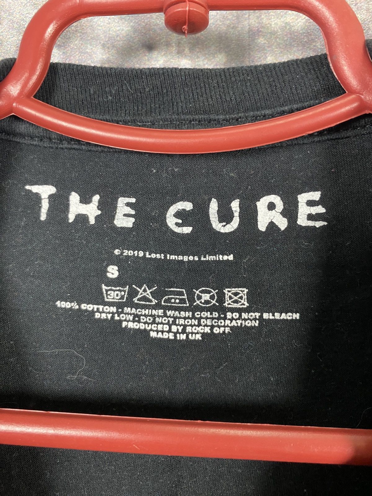 Band Tees × The Cure × Vintage Men’s The Cure T-Shirt Rock Band Size Small Size US S / EU 44-46 / 1 - 6 Thumbnail