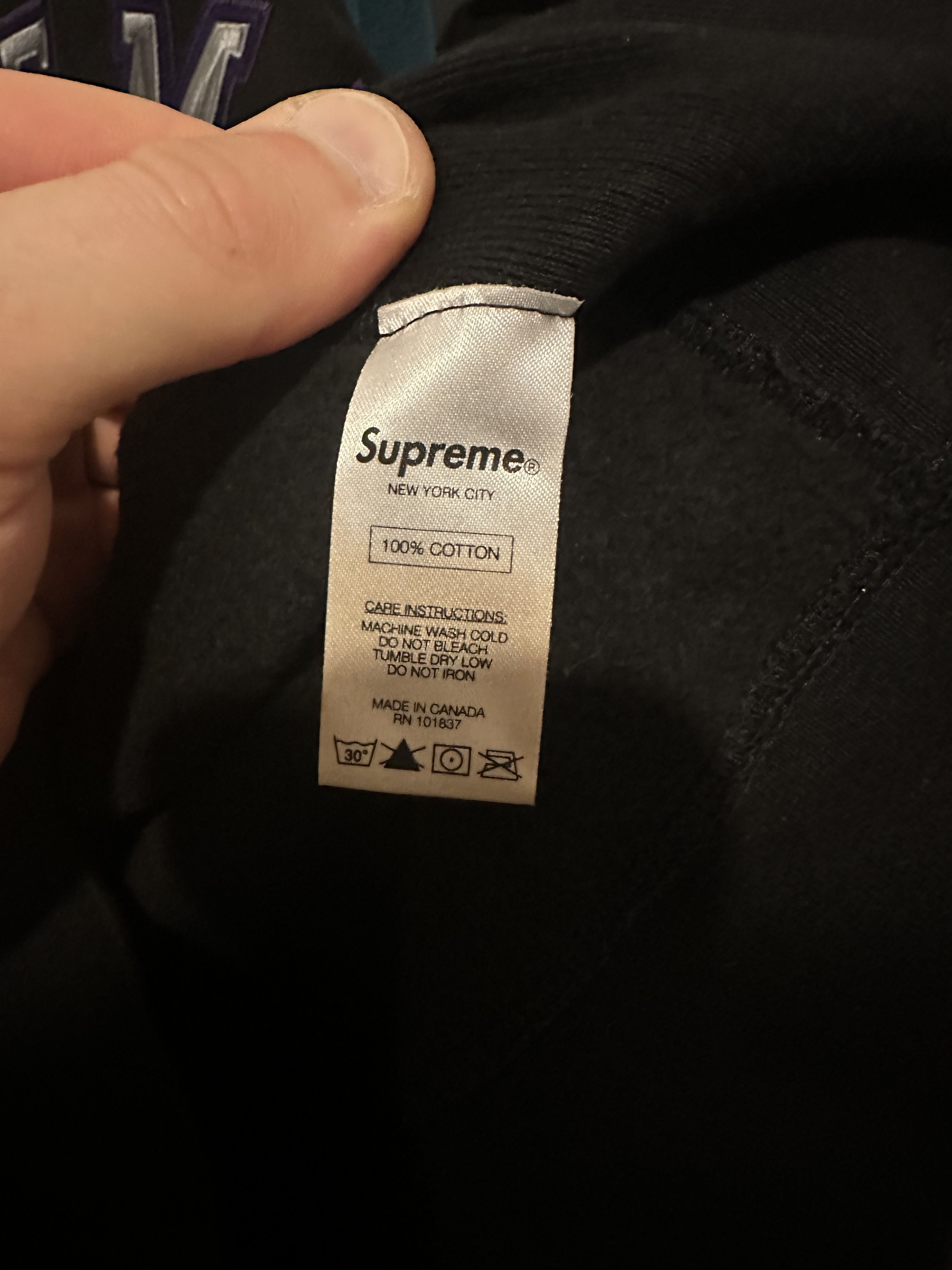 Supreme Supreme Two tone Arc Hoodie Size US XL / EU 56 / 4 - 4 Thumbnail