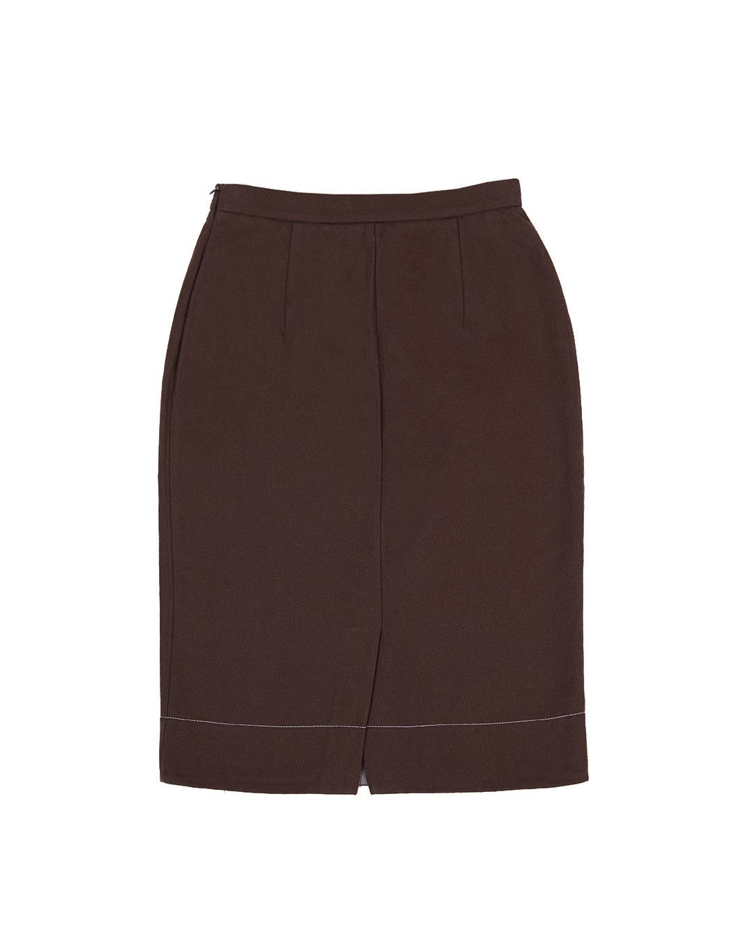 Prada Prada S/S2001 Brown Skirt Size 28" / US 6 / IT 42 - 7 Thumbnail