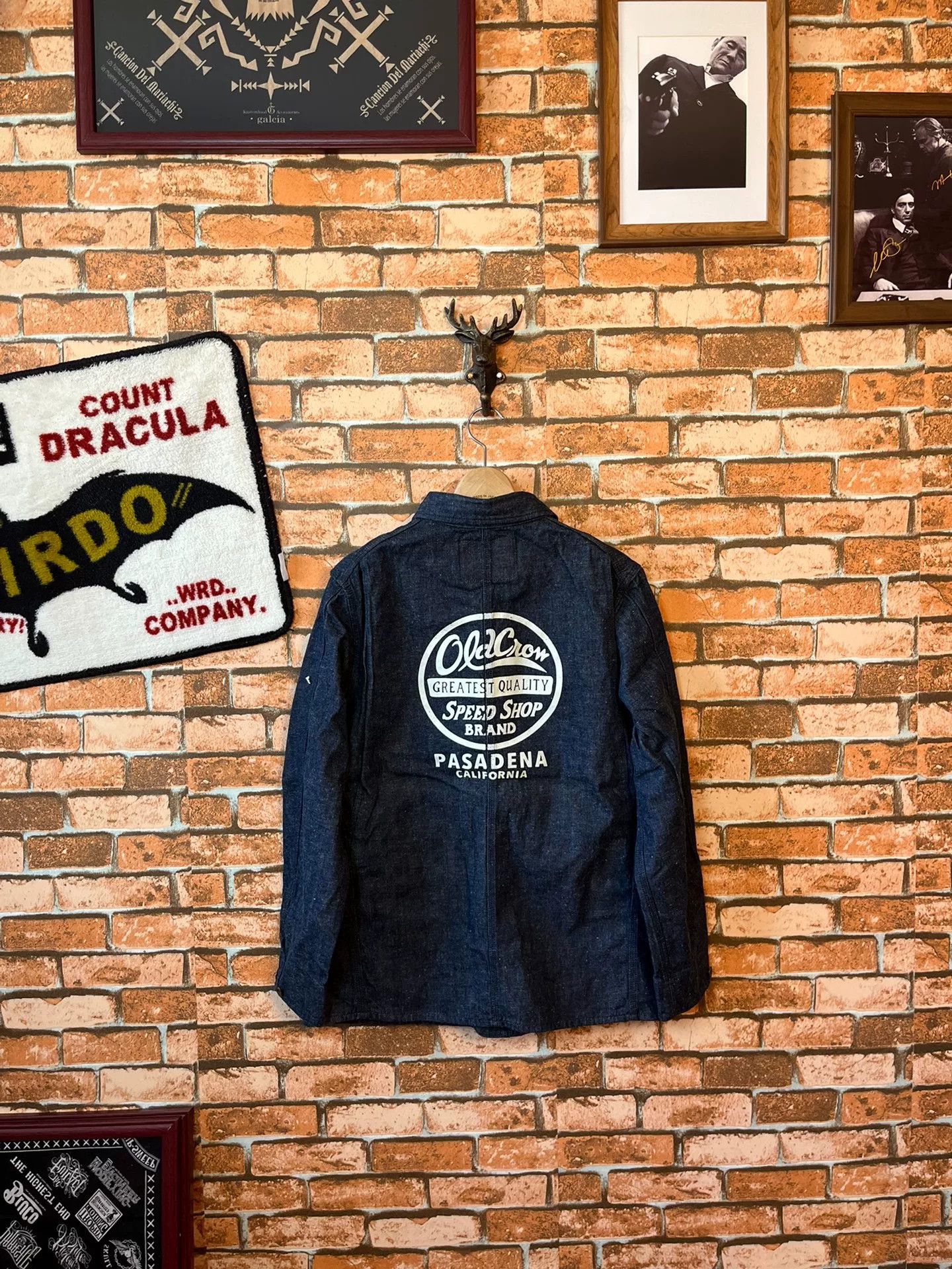 Other OLD CROW Gladhand Denim Jacket Size US S / EU 44-46 / 1 - 1 Thumbnail