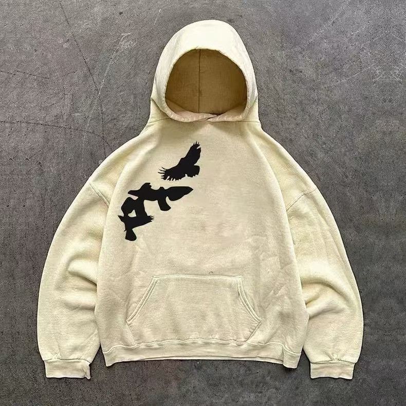 Japanese Brand × Vintage Peace dove pattern loose retro hoodie y2k Size US L / EU 52-54 / 3 - 1 Thumbnail