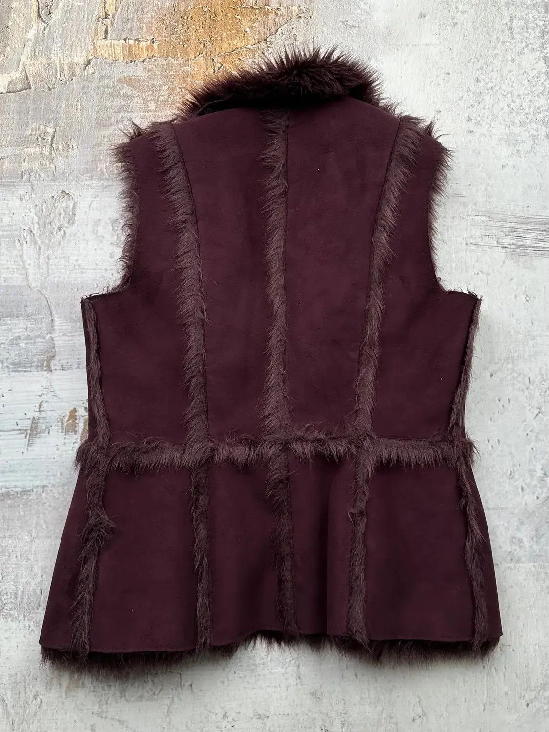 Japanese Brand Vintage Faux Fur Vest Size S / US 4 / IT 40 - 3 Thumbnail